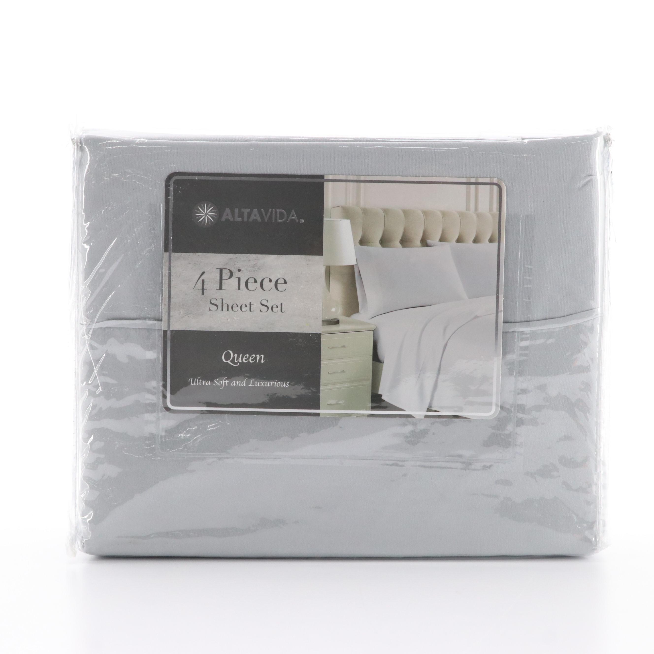Sealy Posturepedic Mattress Pad, Altavida and Bella Russo Queen Sized Sheet Sets