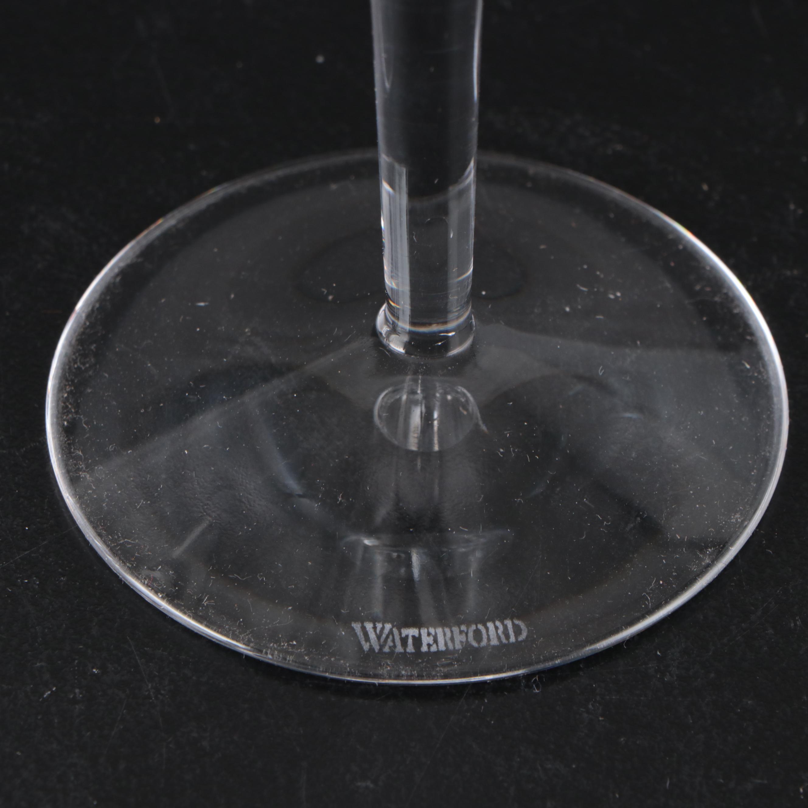 Waterford "Siren" Crystal White Wine Glasses