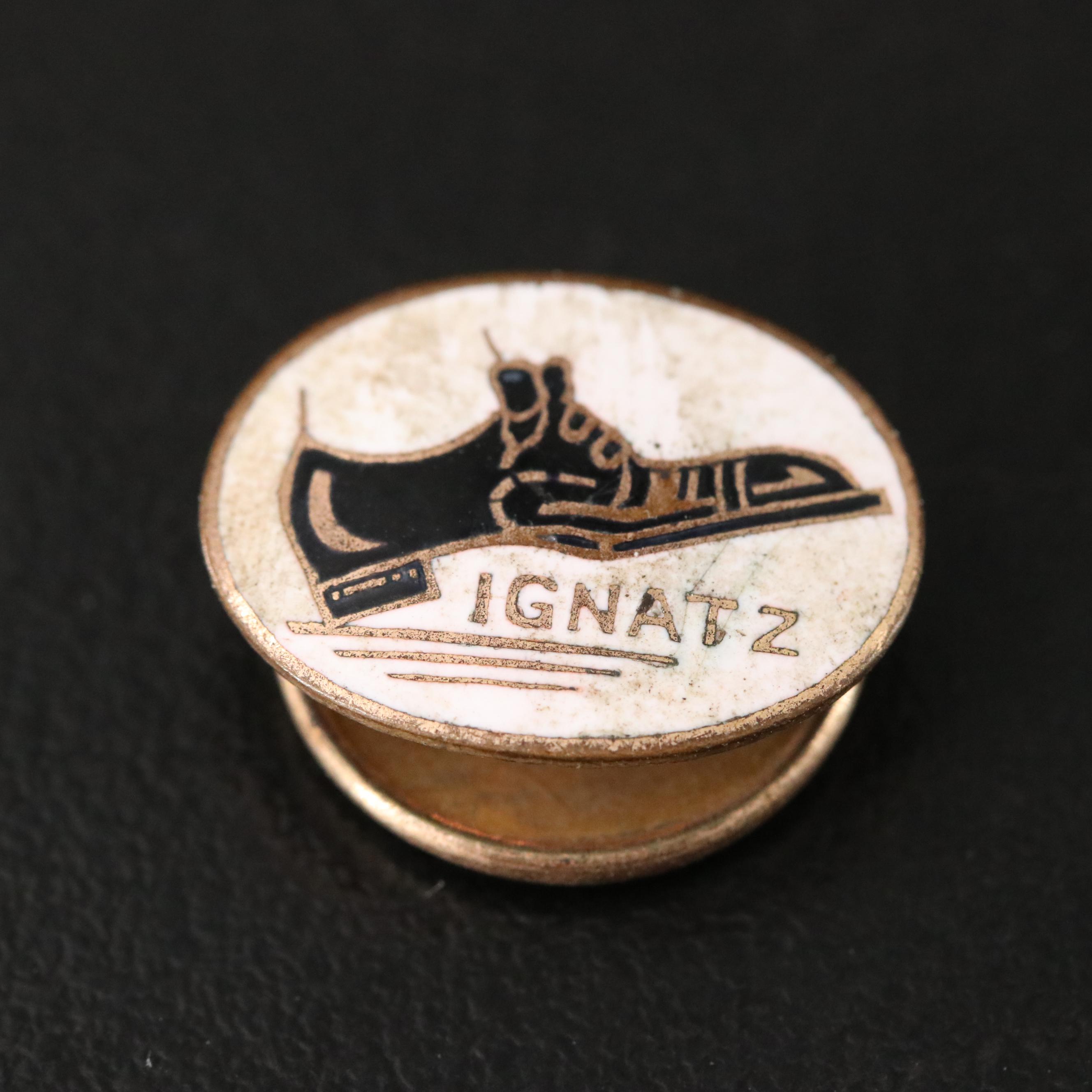 Antique Cufflinks, Shirt Stud and Hickok Sterling Buckle