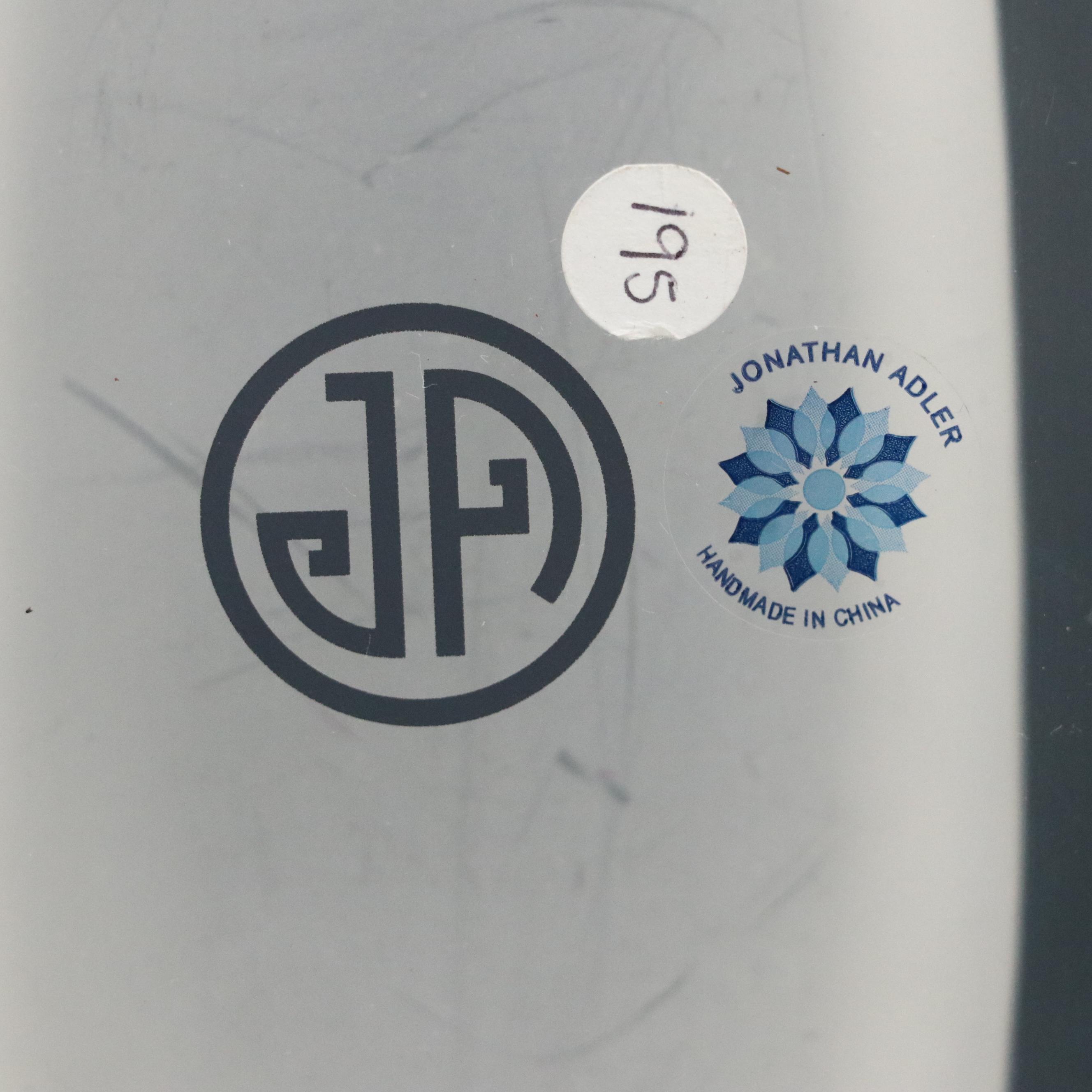 Jonathan Adler Modernist Style Acrylic Vase