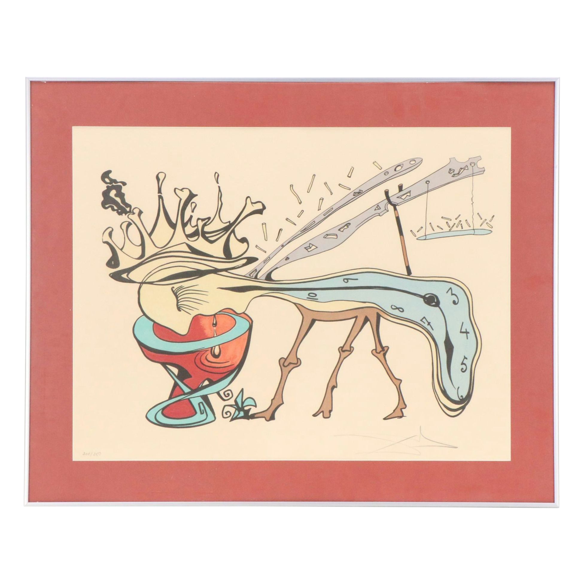 Salvador Dalí Color Lithograph "Royal Insect," 1974