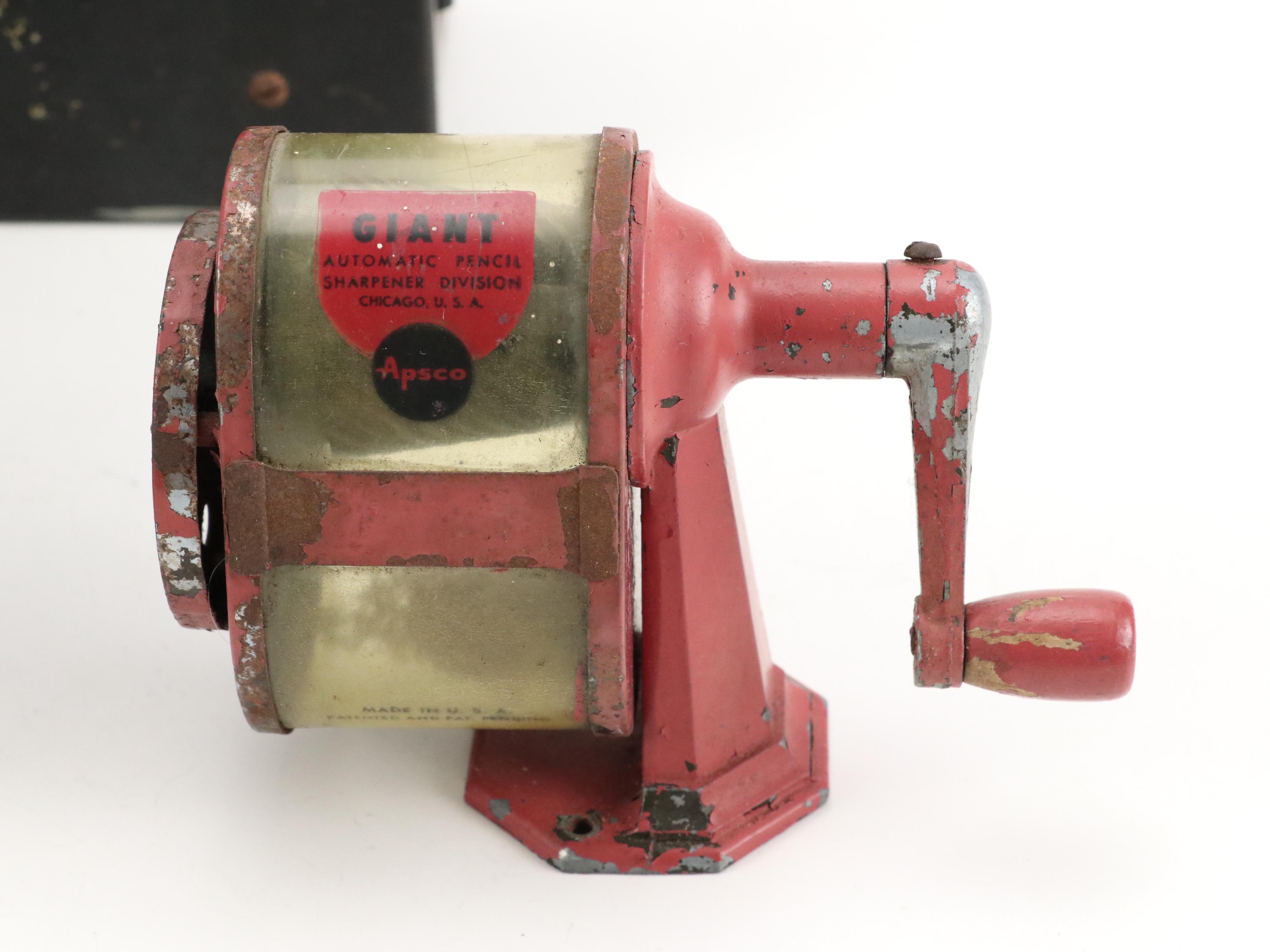 Stile Craft Electro Pointer & Giant Pencil Sharpeners, Antique Tube Amp Fader