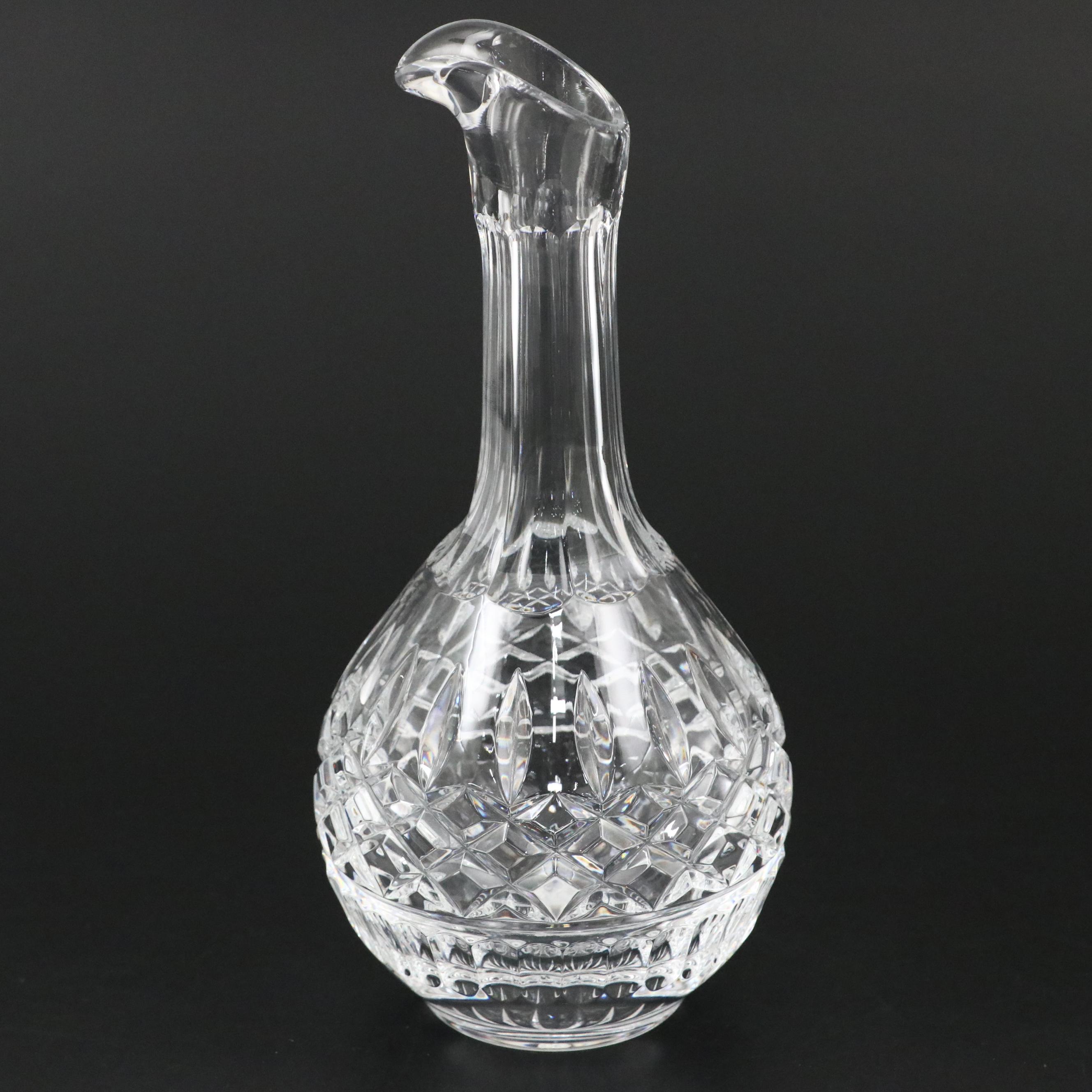Waterford Crystal "Sherburne" Decanter and "Boyne" Port Wine Glasses