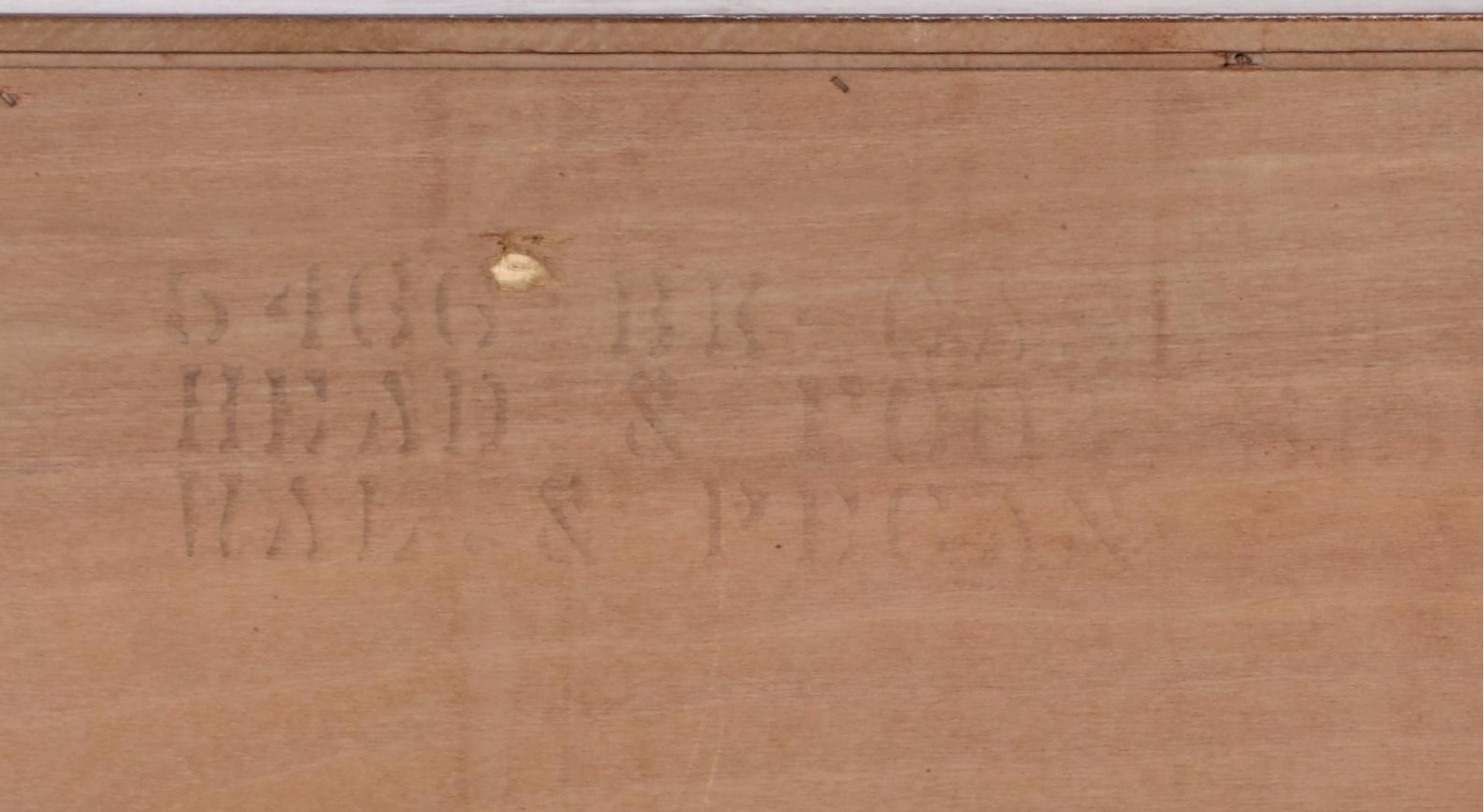 Kent-Coffey "The Auburn" Mid Century Modern Walnut and Pecan Full Size Headboard