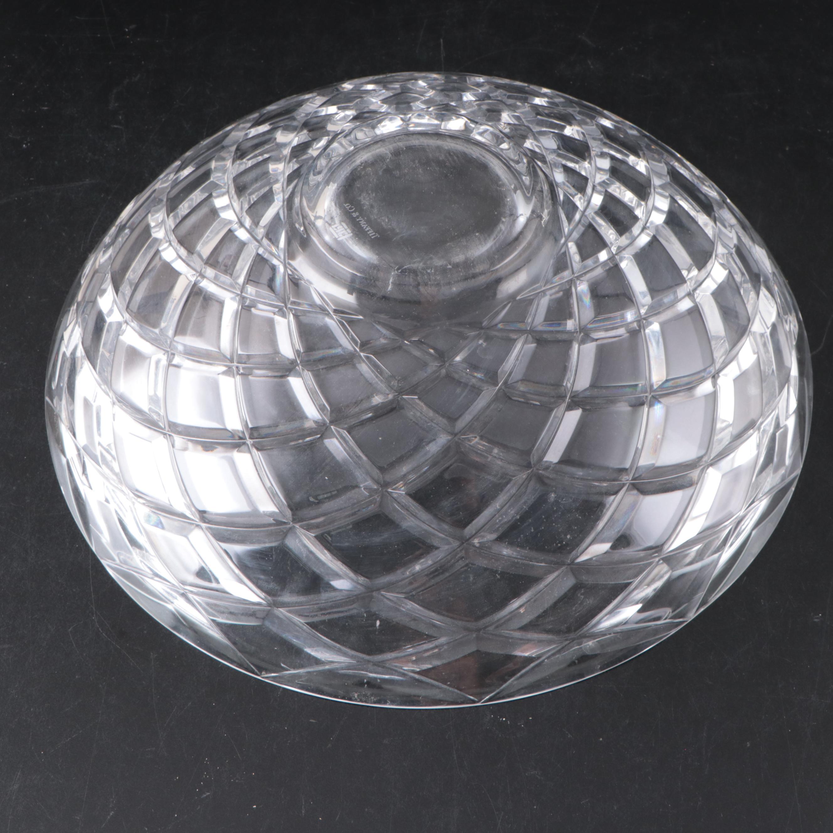 Tiffany & Co. Riedel Crystal Bowl