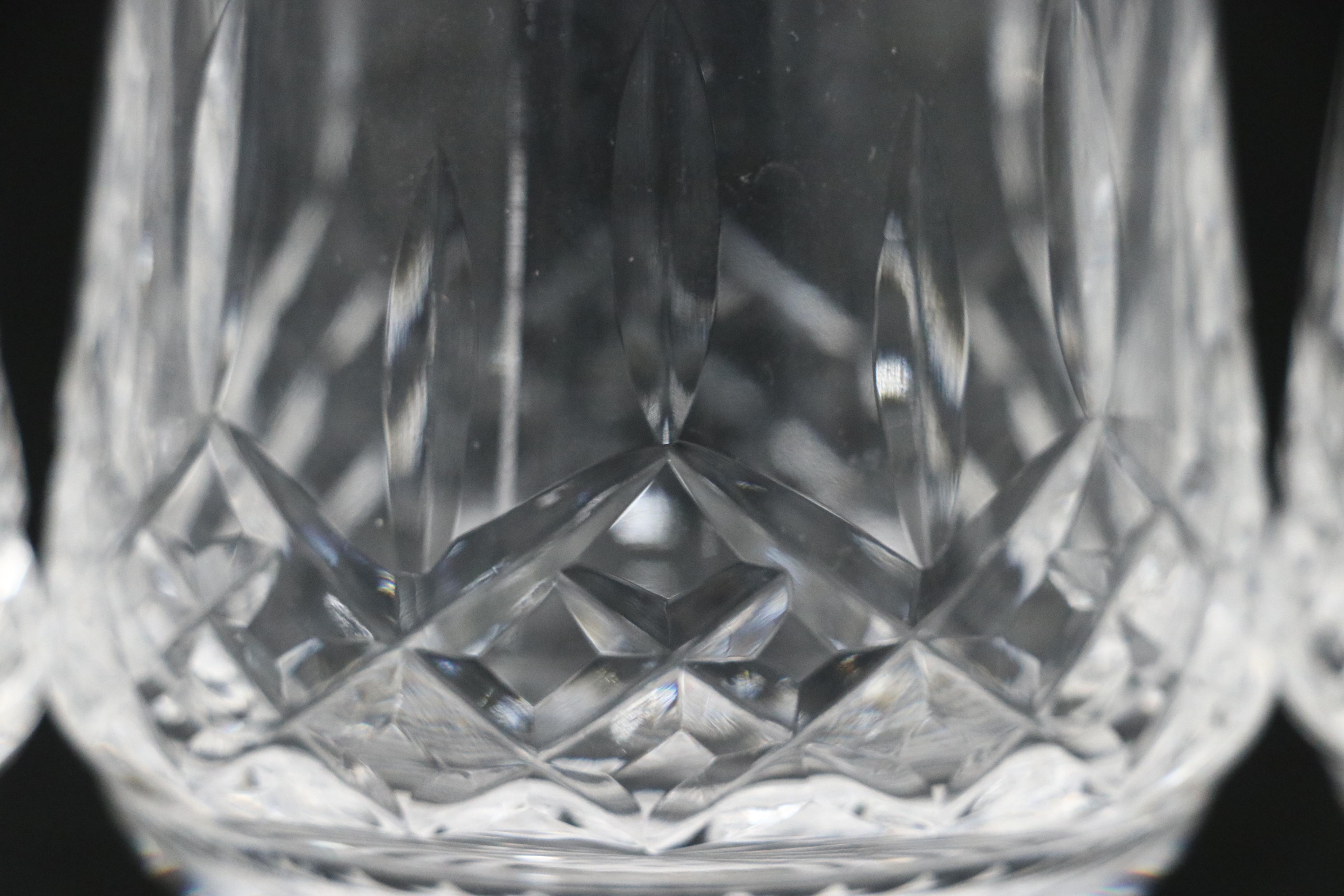 Waterford Crystal "Lismore" Roly Poly Glasses