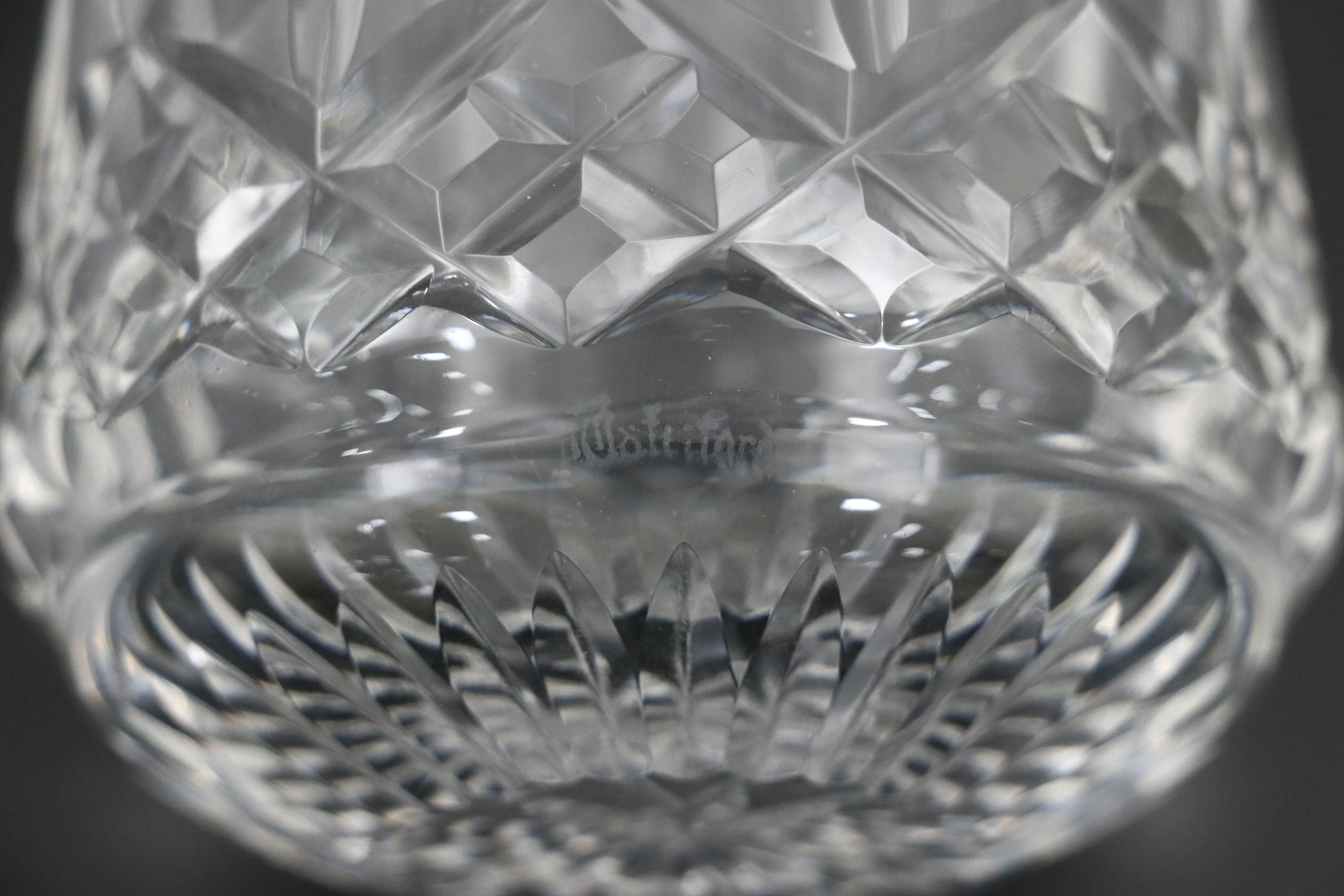 Waterford Crystal "Lismore" Roly Poly Glasses