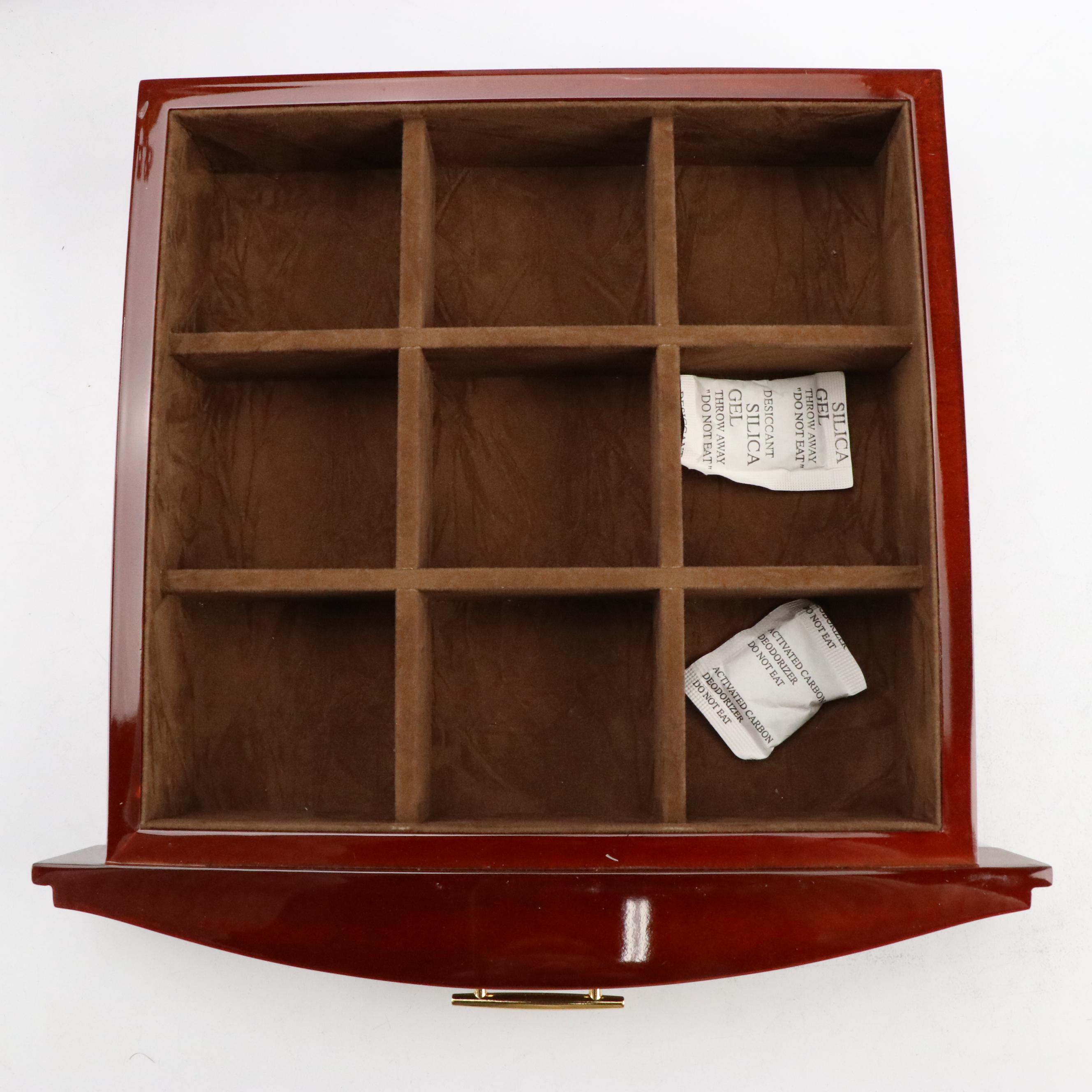 Jere High Gloss Finish Jewelry Box