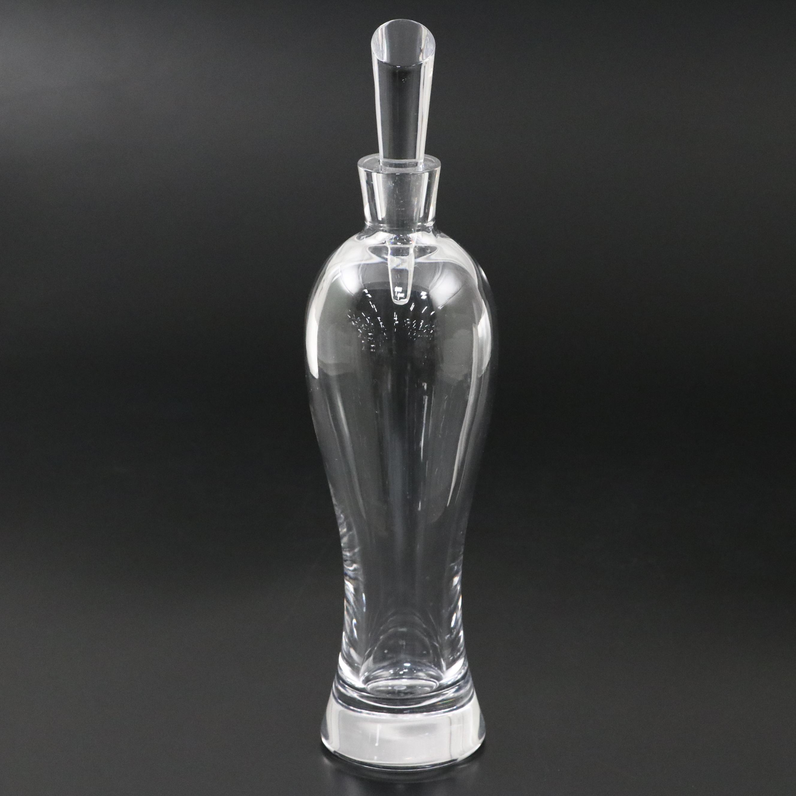 Baccarat Crystal "Harmonie" and "Vega" Glasses with Christofle Decanter