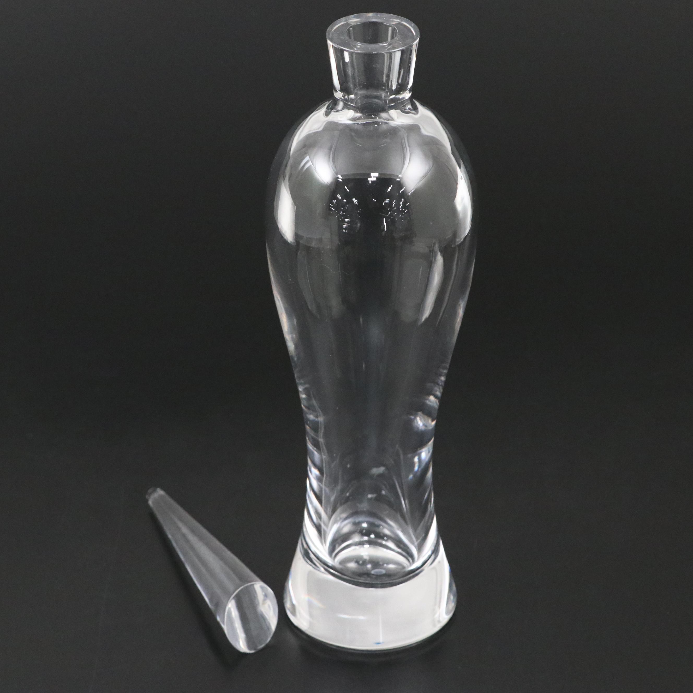 Baccarat Crystal "Harmonie" and "Vega" Glasses with Christofle Decanter