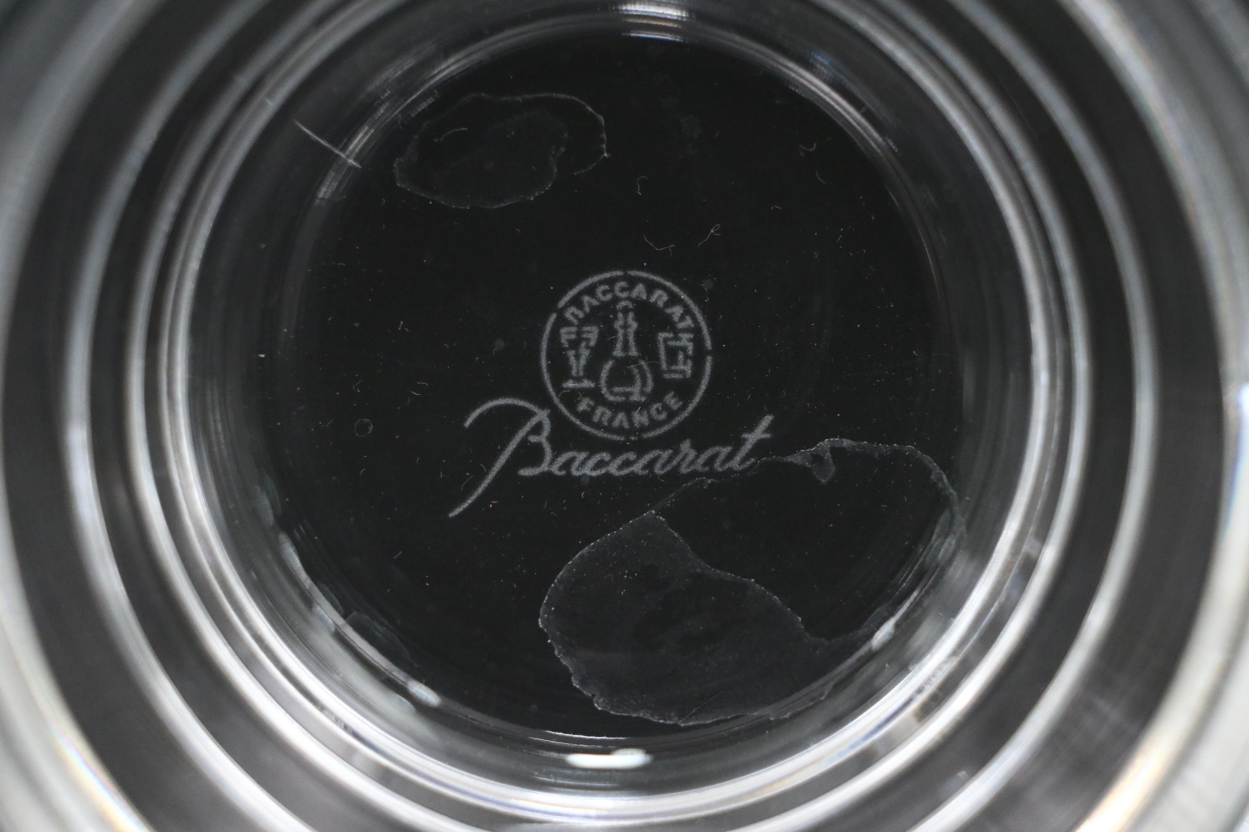 Baccarat Crystal "Harmonie" and "Vega" Glasses with Christofle Decanter