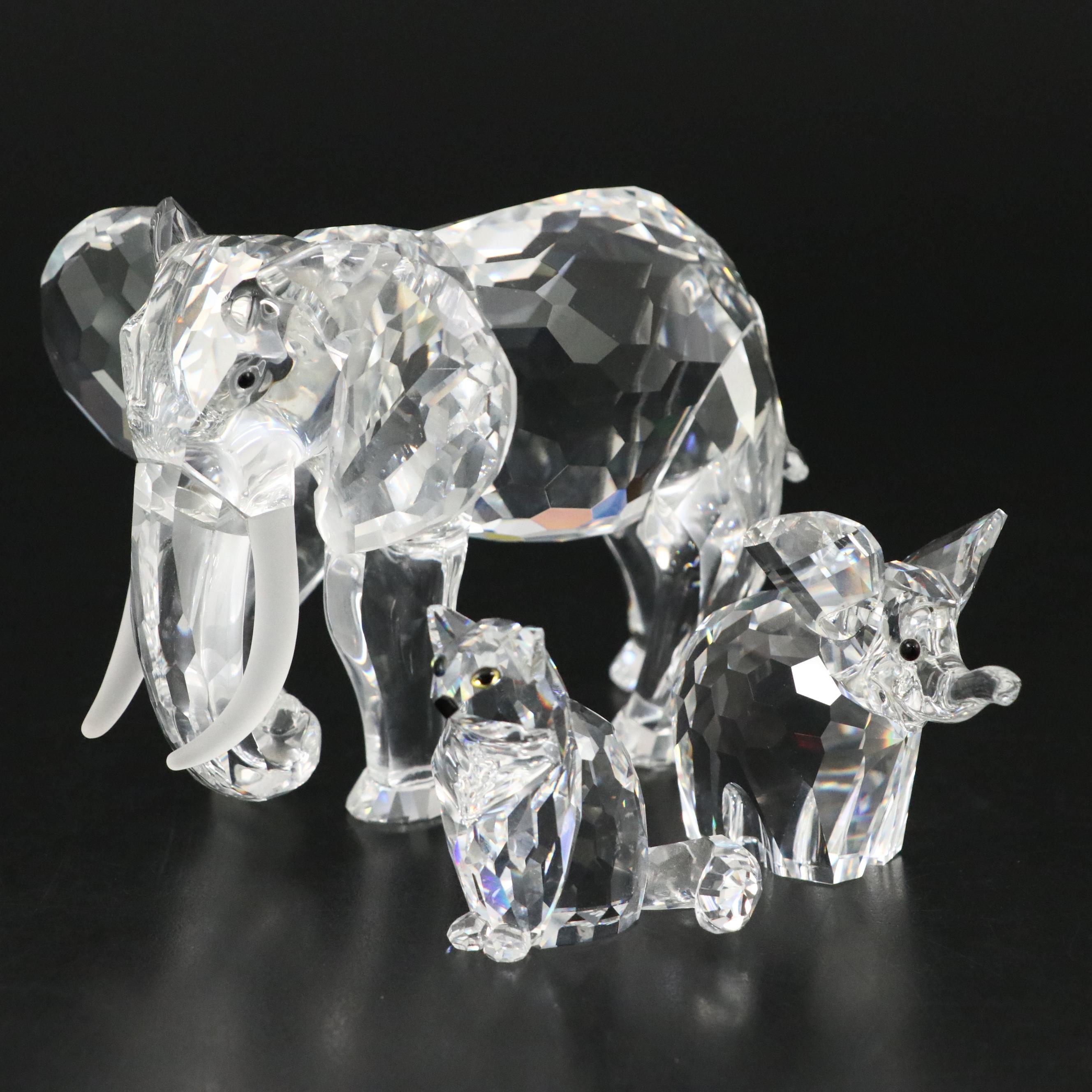 Swarovski Inspiration Africa "Elephant" and More Crystal Figurines