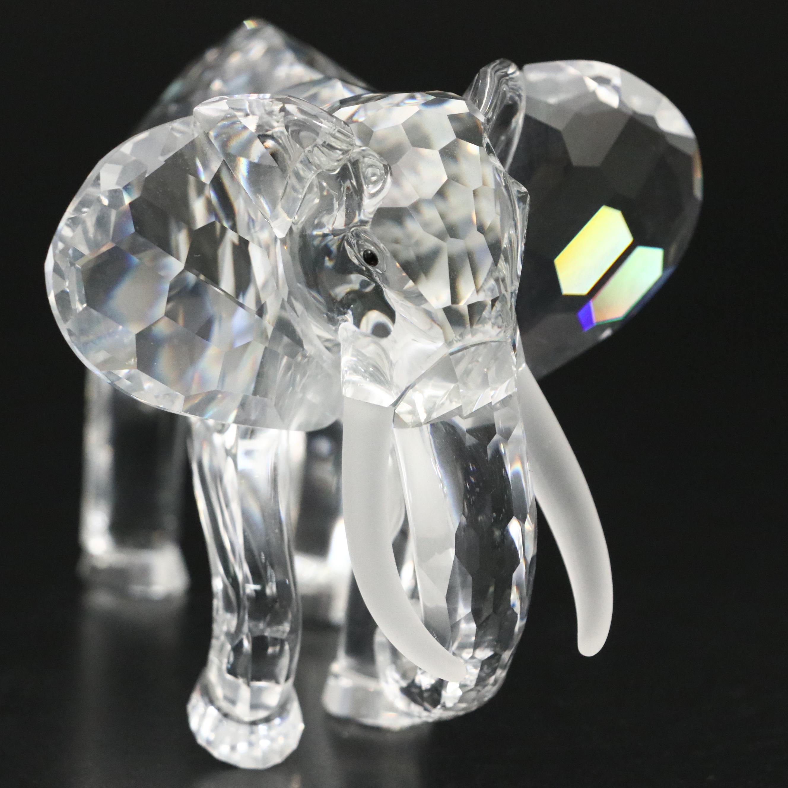Swarovski Inspiration Africa "Elephant" and More Crystal Figurines