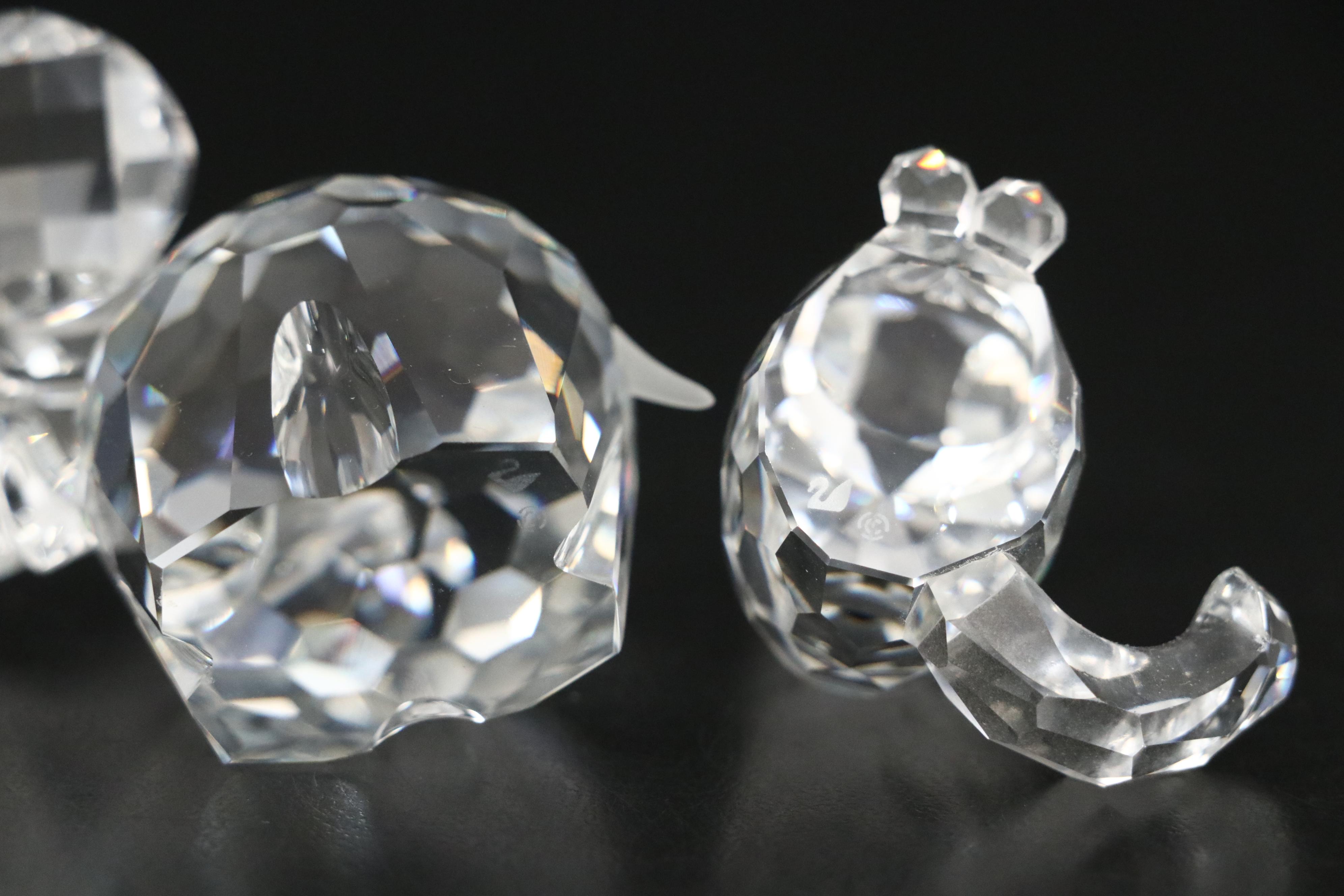 Swarovski Inspiration Africa "Elephant" and More Crystal Figurines