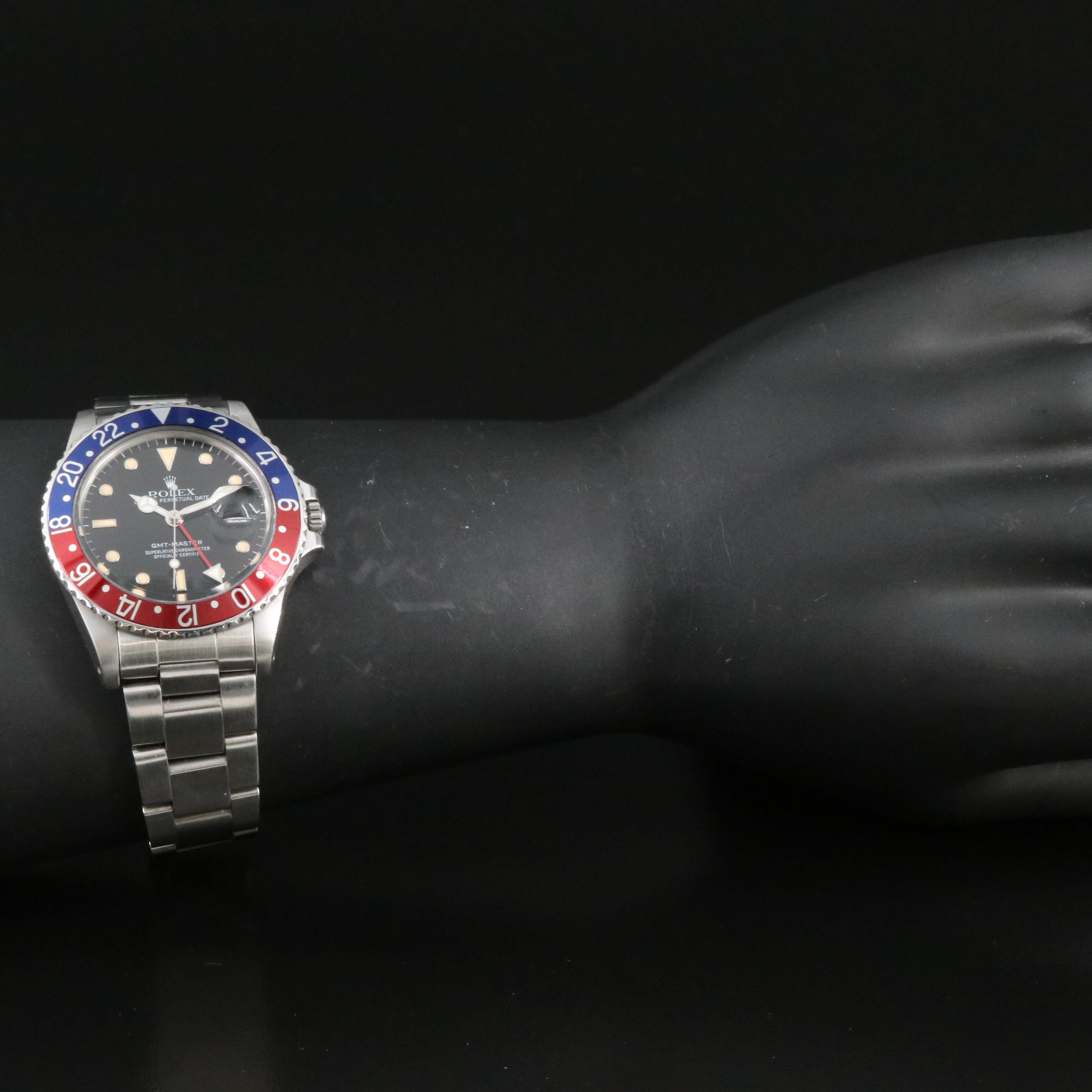 1986 Rolex GMT-Master Pepsi Watch