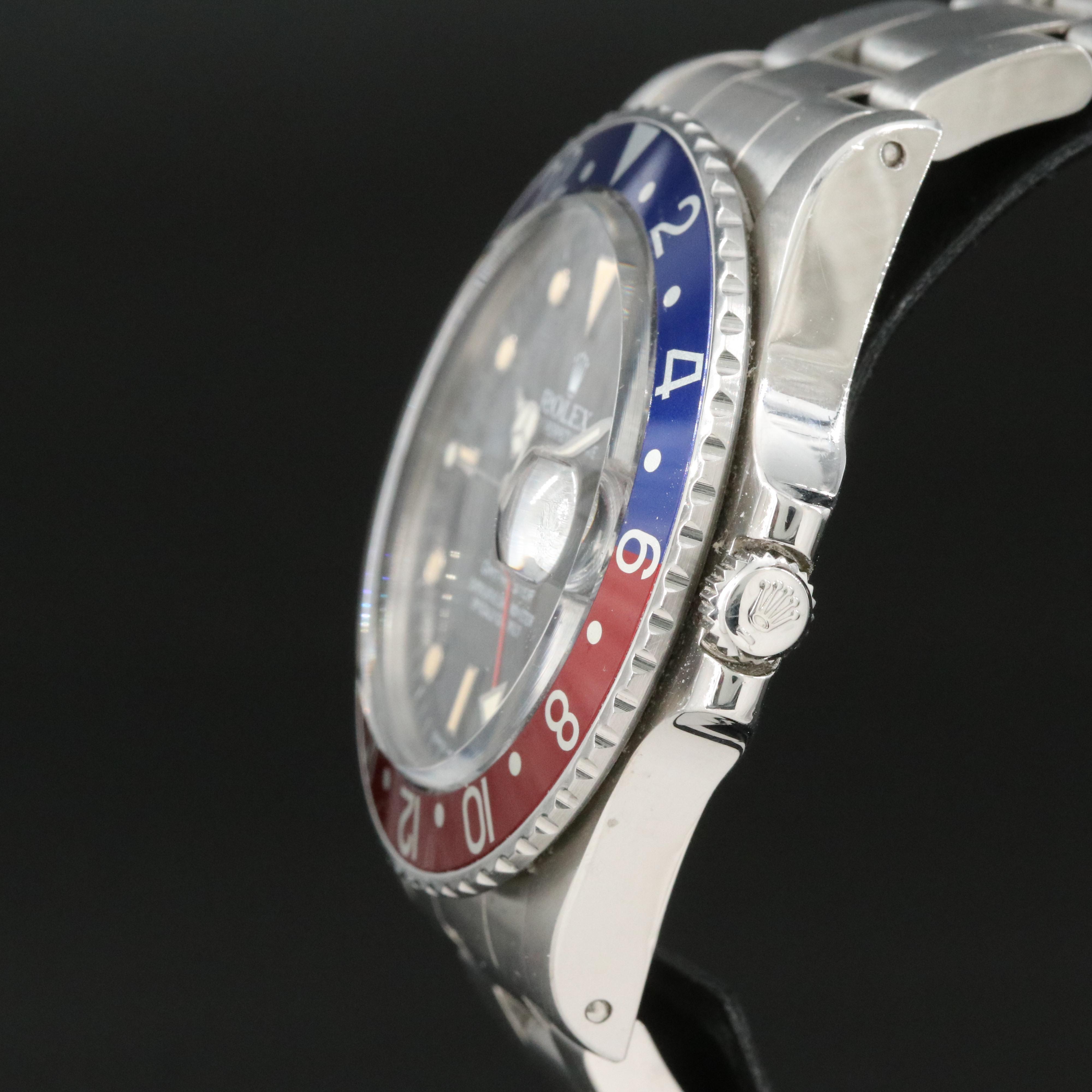1986 Rolex GMT-Master Pepsi Watch