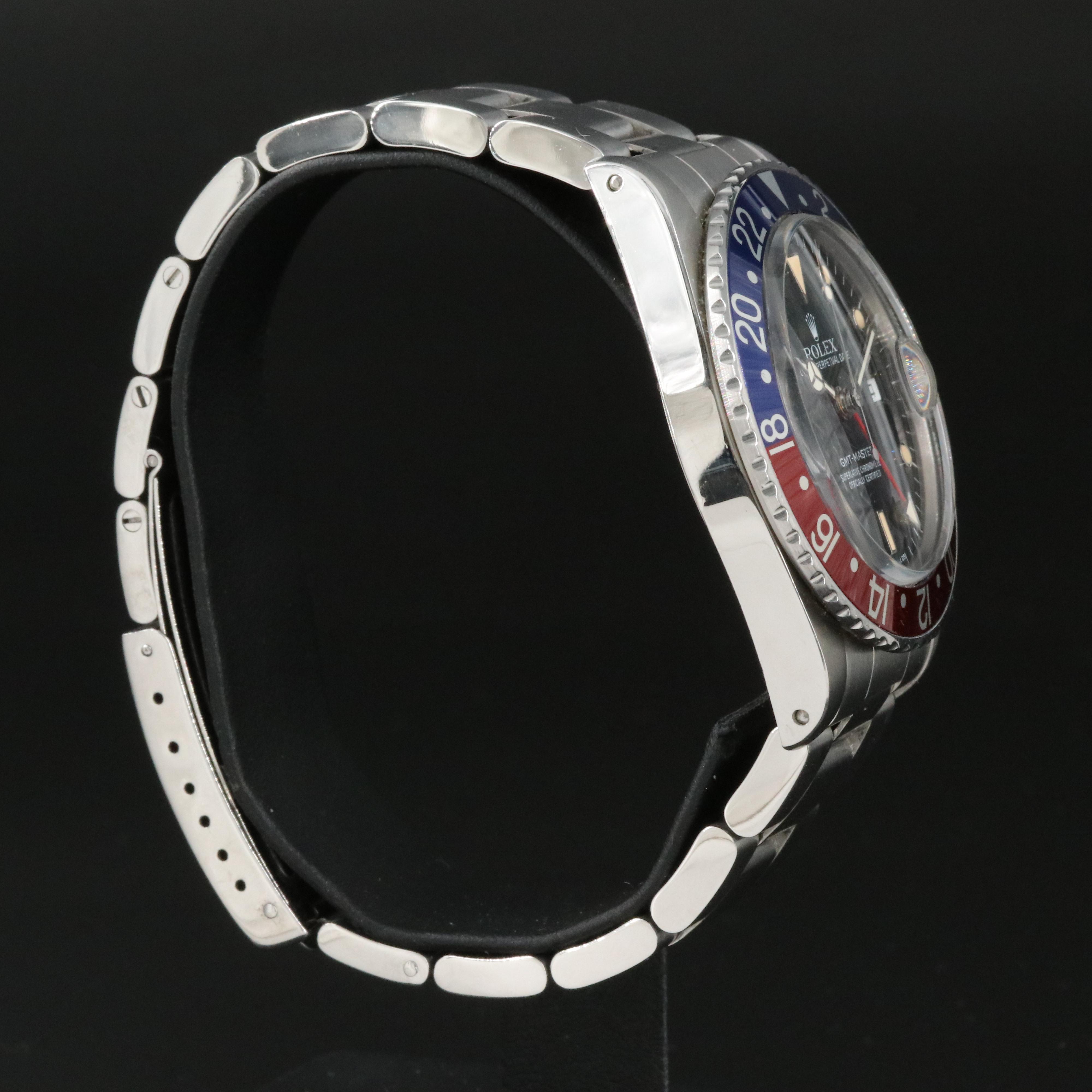 1986 Rolex GMT-Master Pepsi Watch