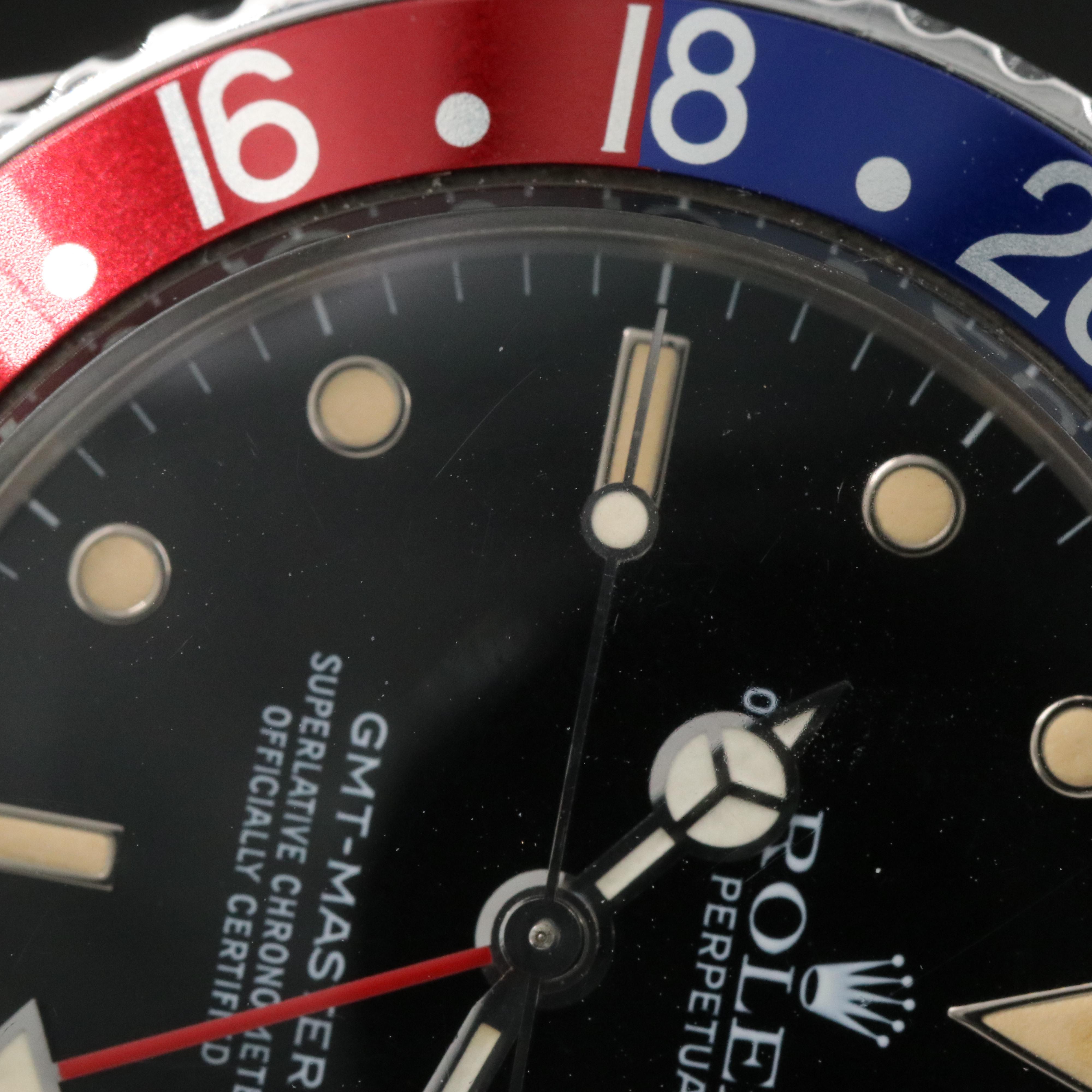 1986 Rolex GMT-Master Pepsi Watch