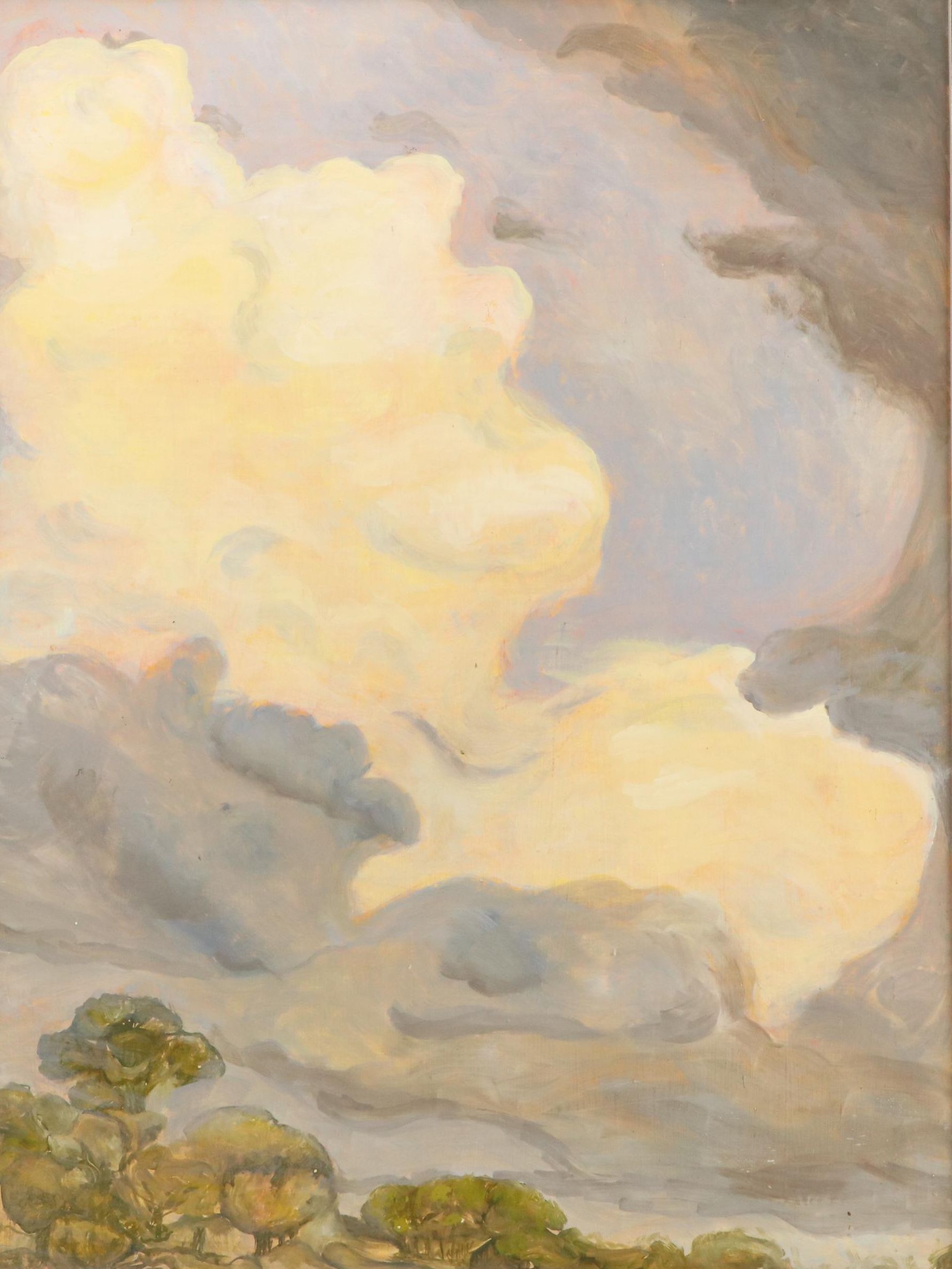 Cloudscape Oil Painting