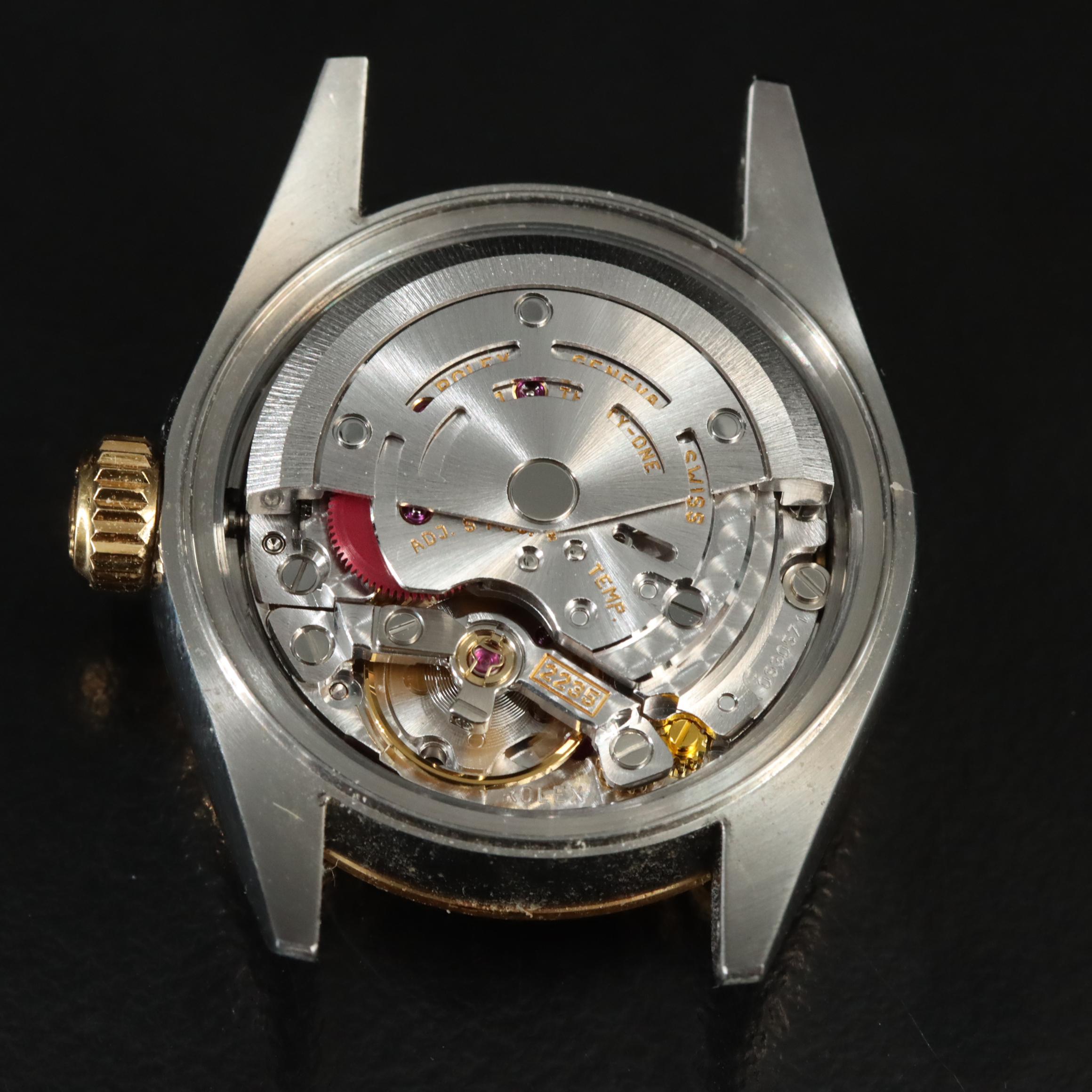 2001 Rolex Serti Factory Diamond Dial Datejust Watch