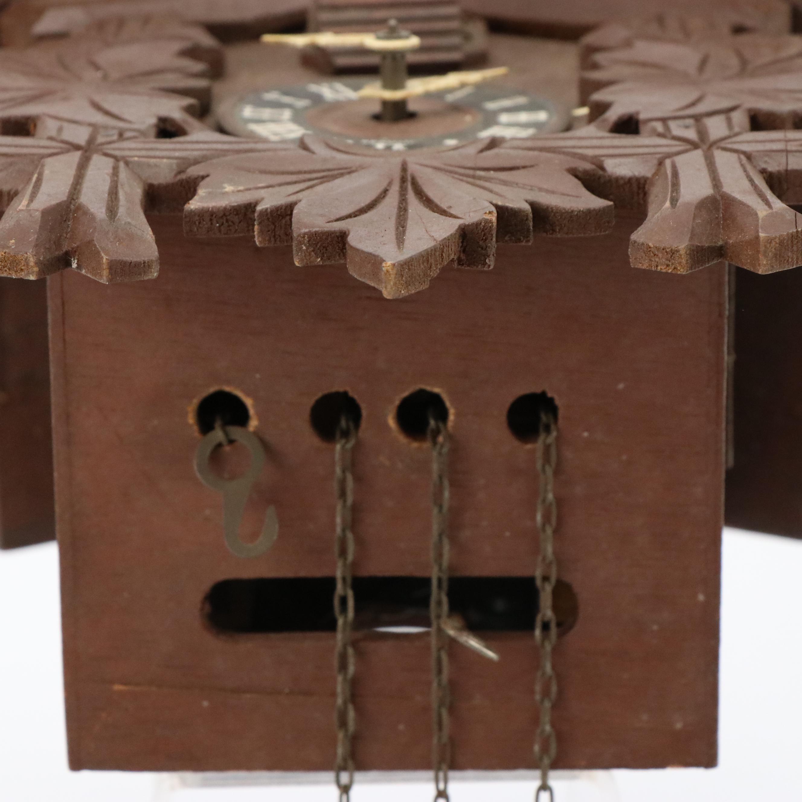 German Black Forest Style Cuckoo Clock