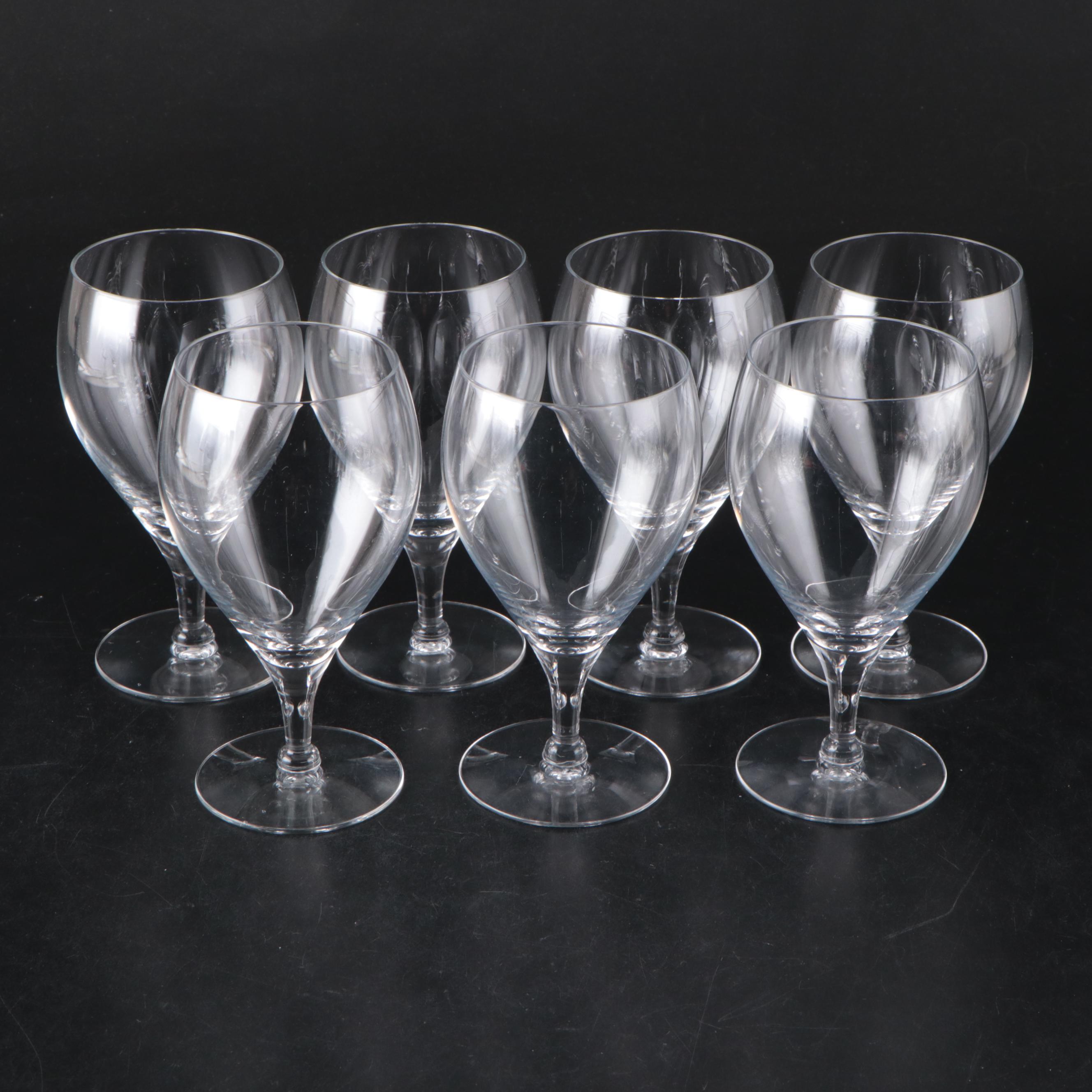 Mid Century Modern Style Glass Stemware