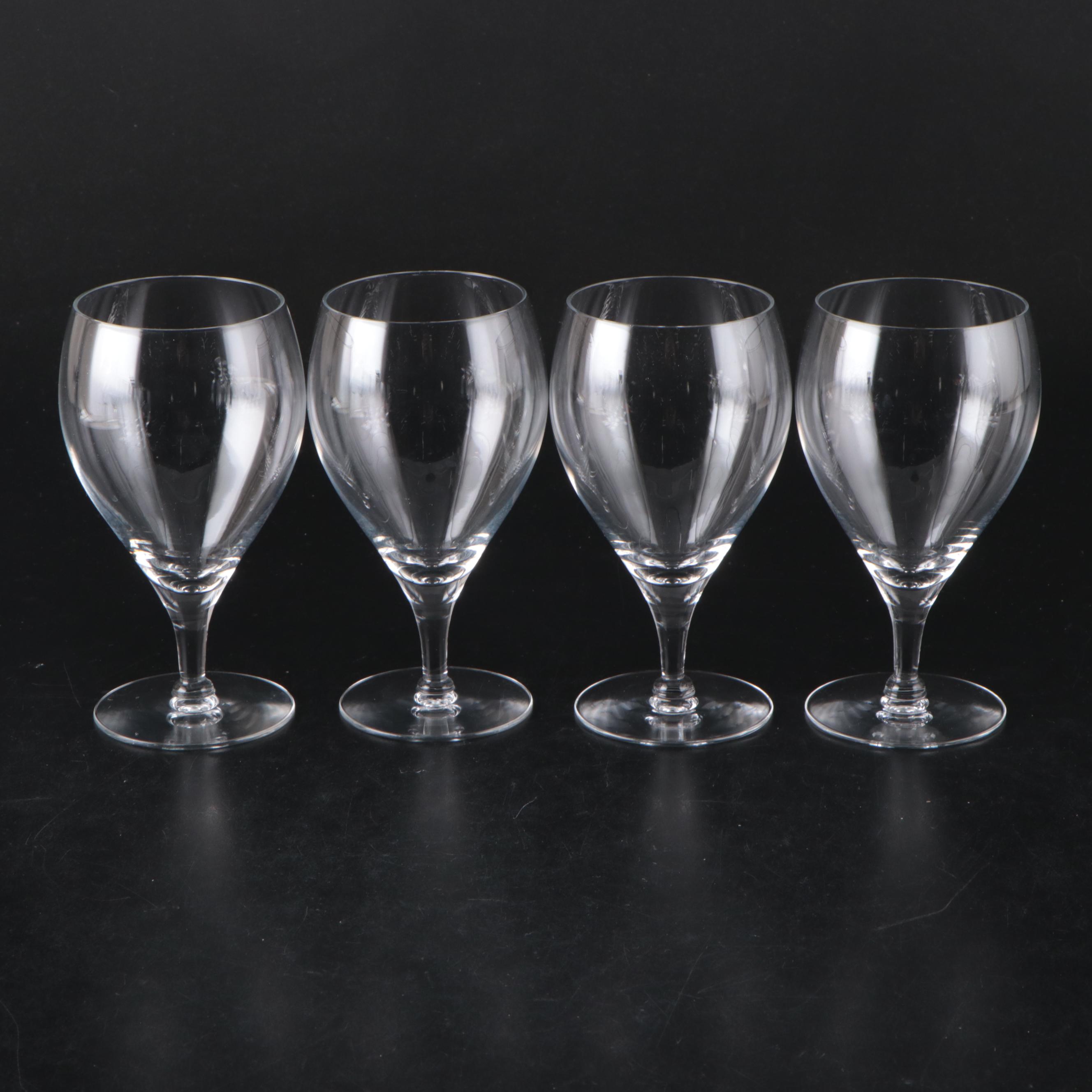 Mid Century Modern Style Glass Stemware