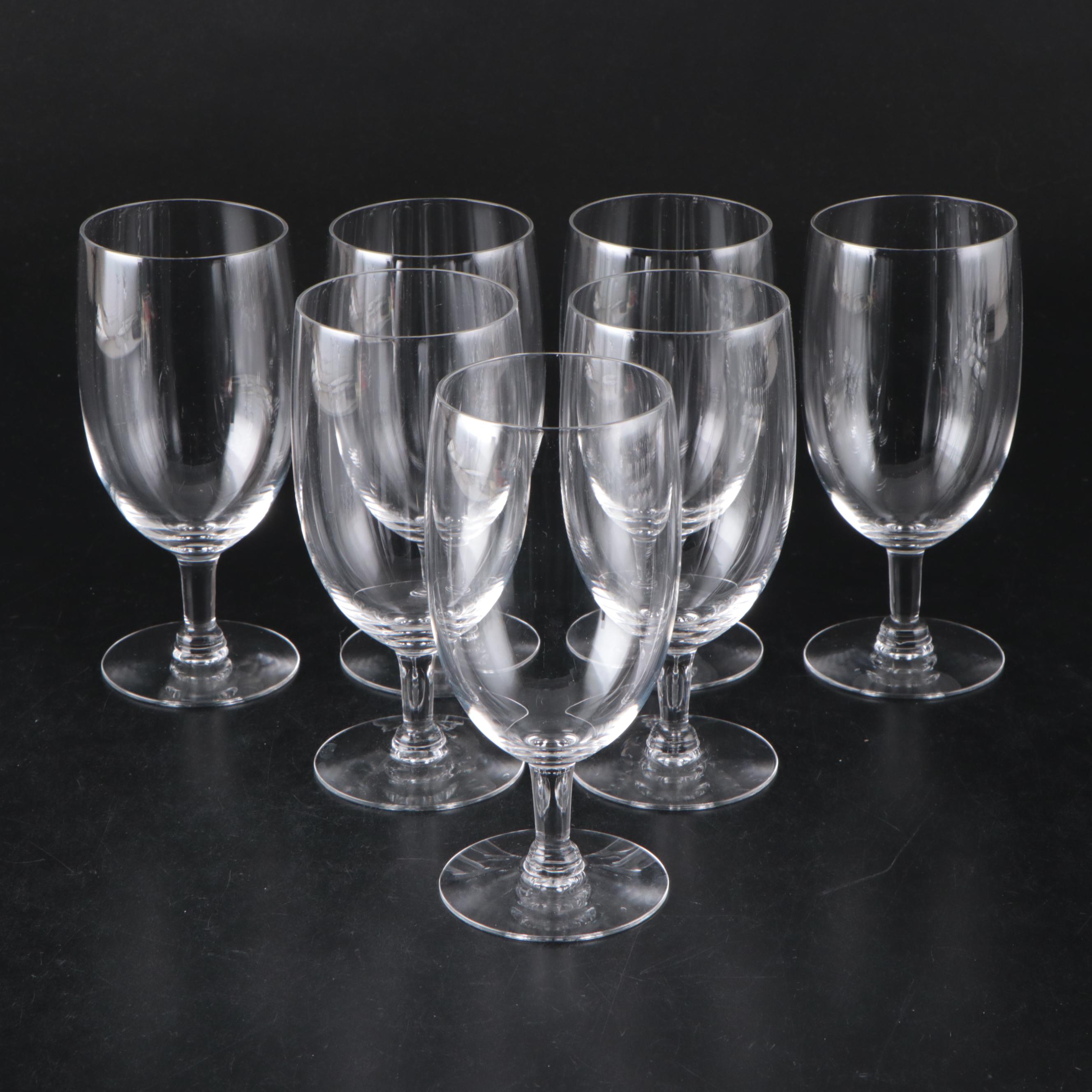 Mid Century Modern Style Glass Stemware
