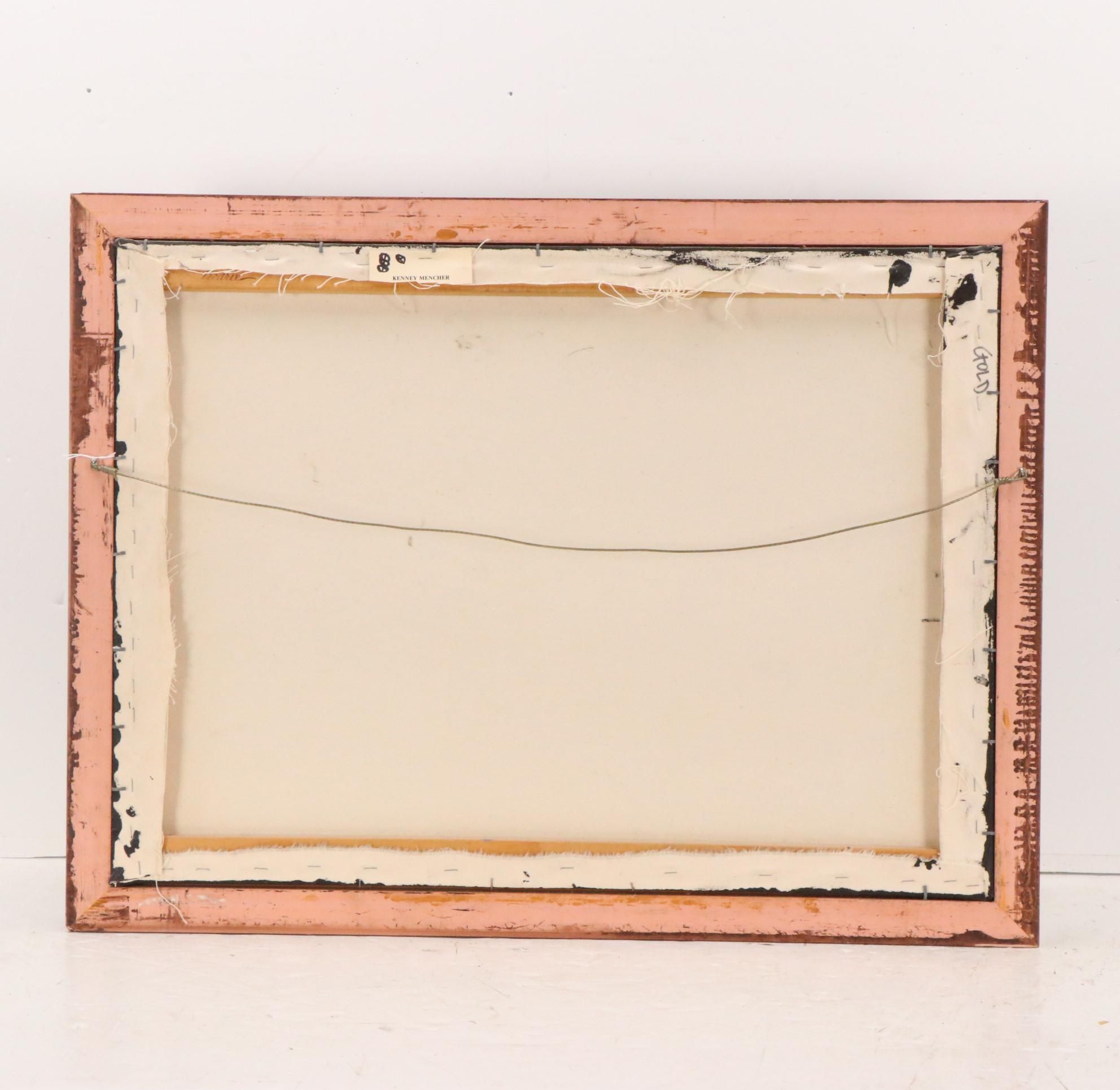 Impressionist Style Landscape Oil Painting After Kenney Mencher