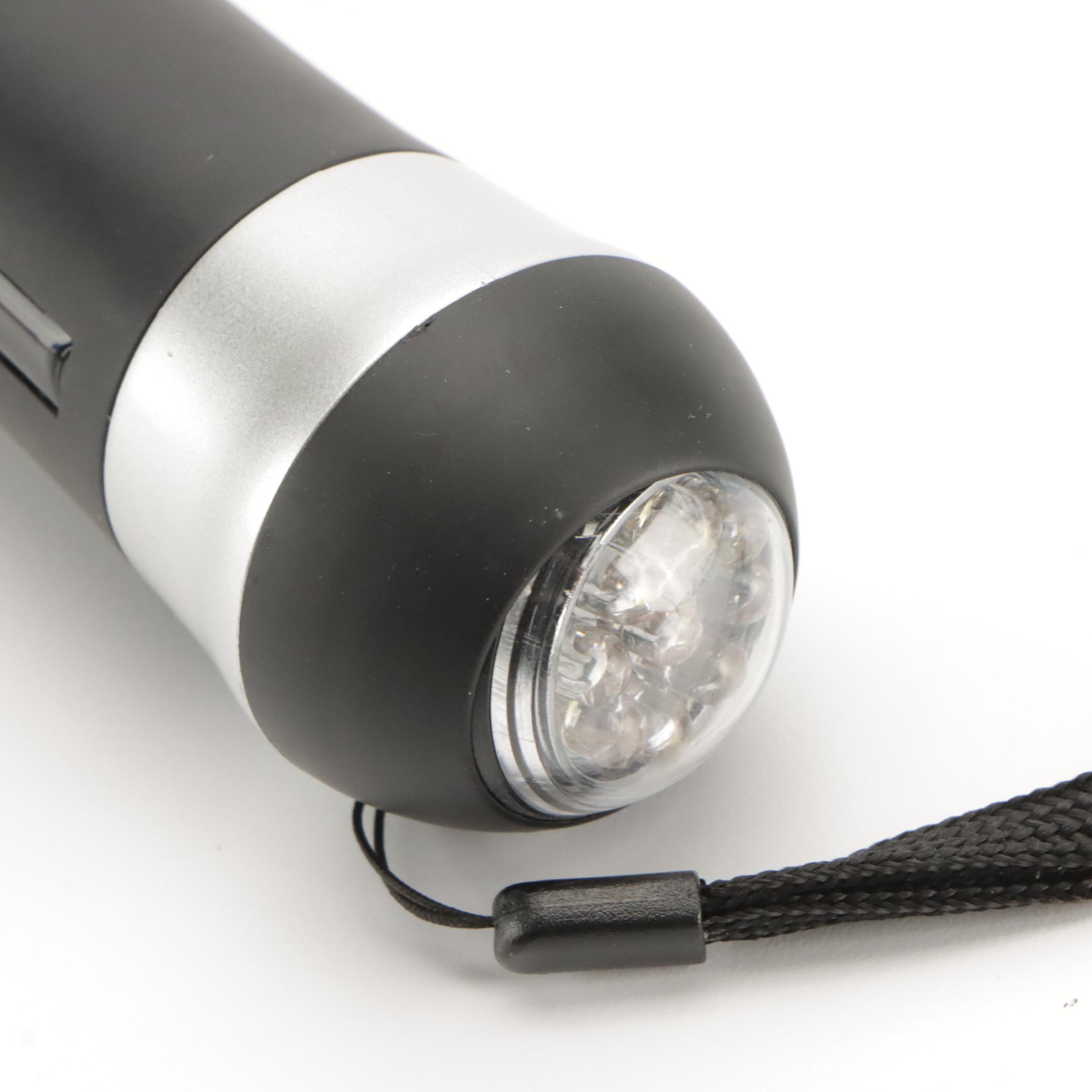 Chanel CC Printed Umbrella with Flashlight Handle