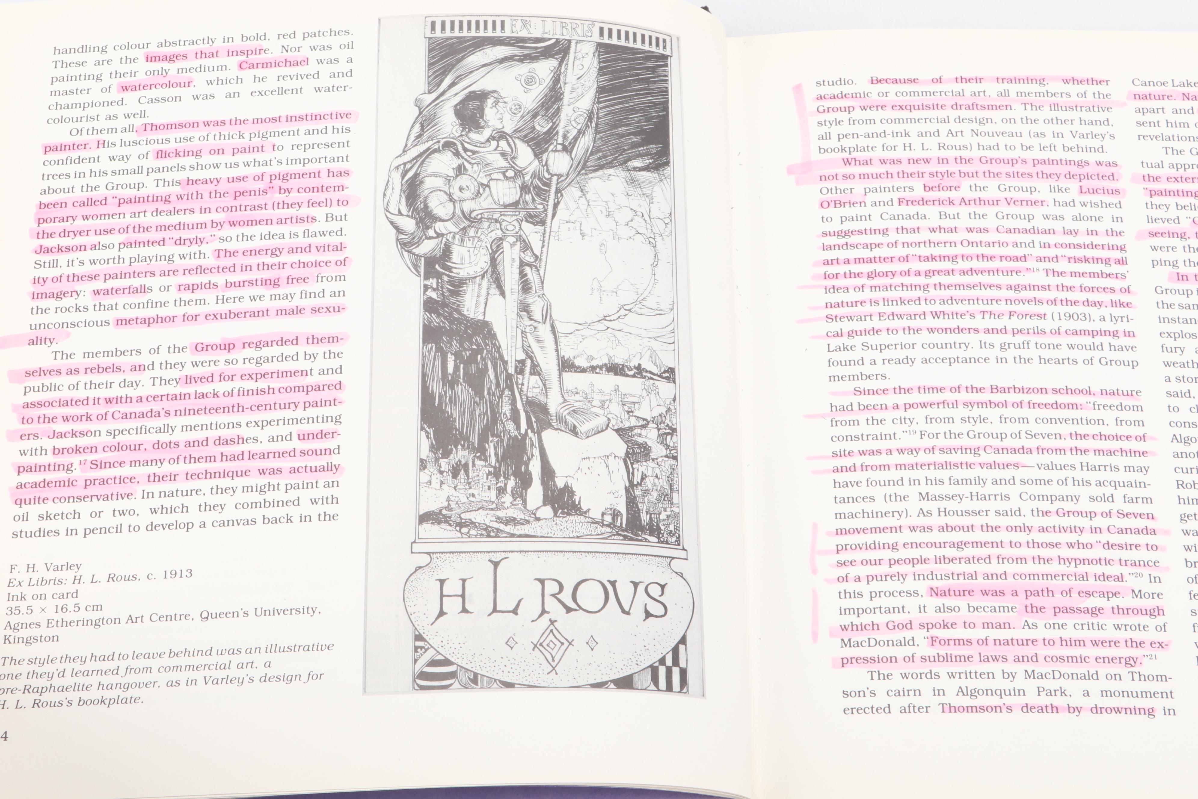 First Edition "Long Island Land Scape Painting" by Ronald G. Pisano and More