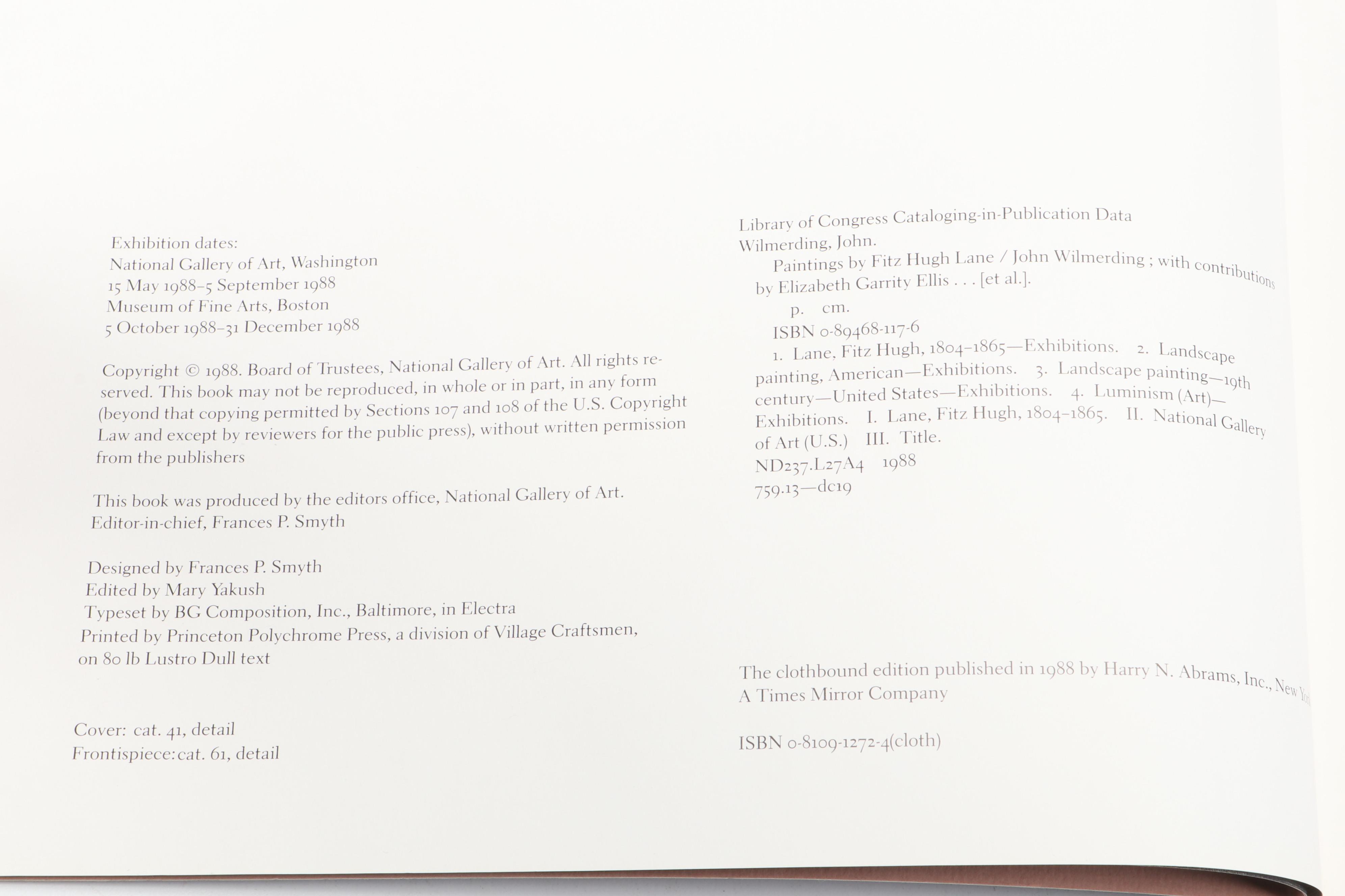 First Edition "Long Island Land Scape Painting" by Ronald G. Pisano and More