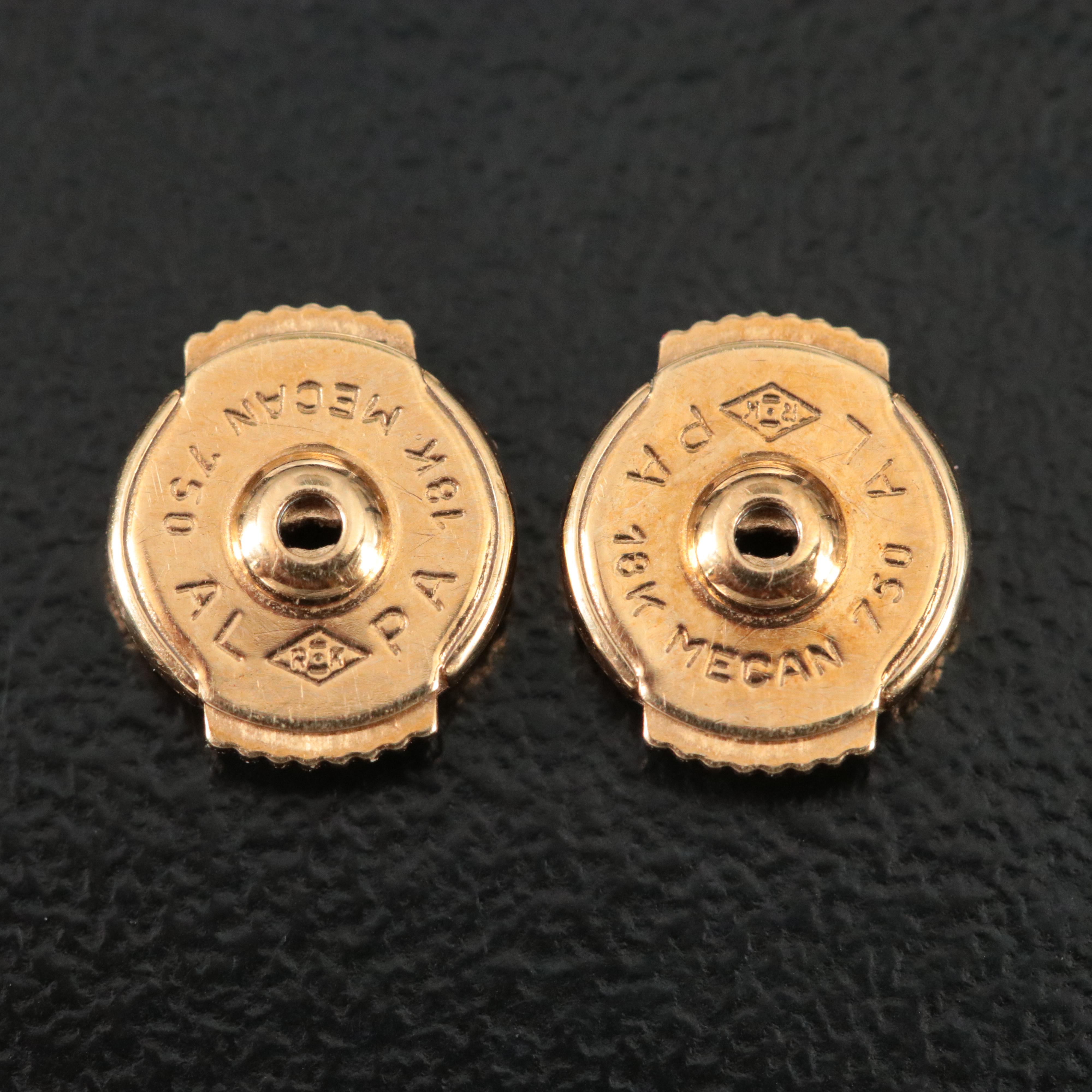 Van Cleef & Arpels Vintage Alhambra 18K Black Onyx Earrings