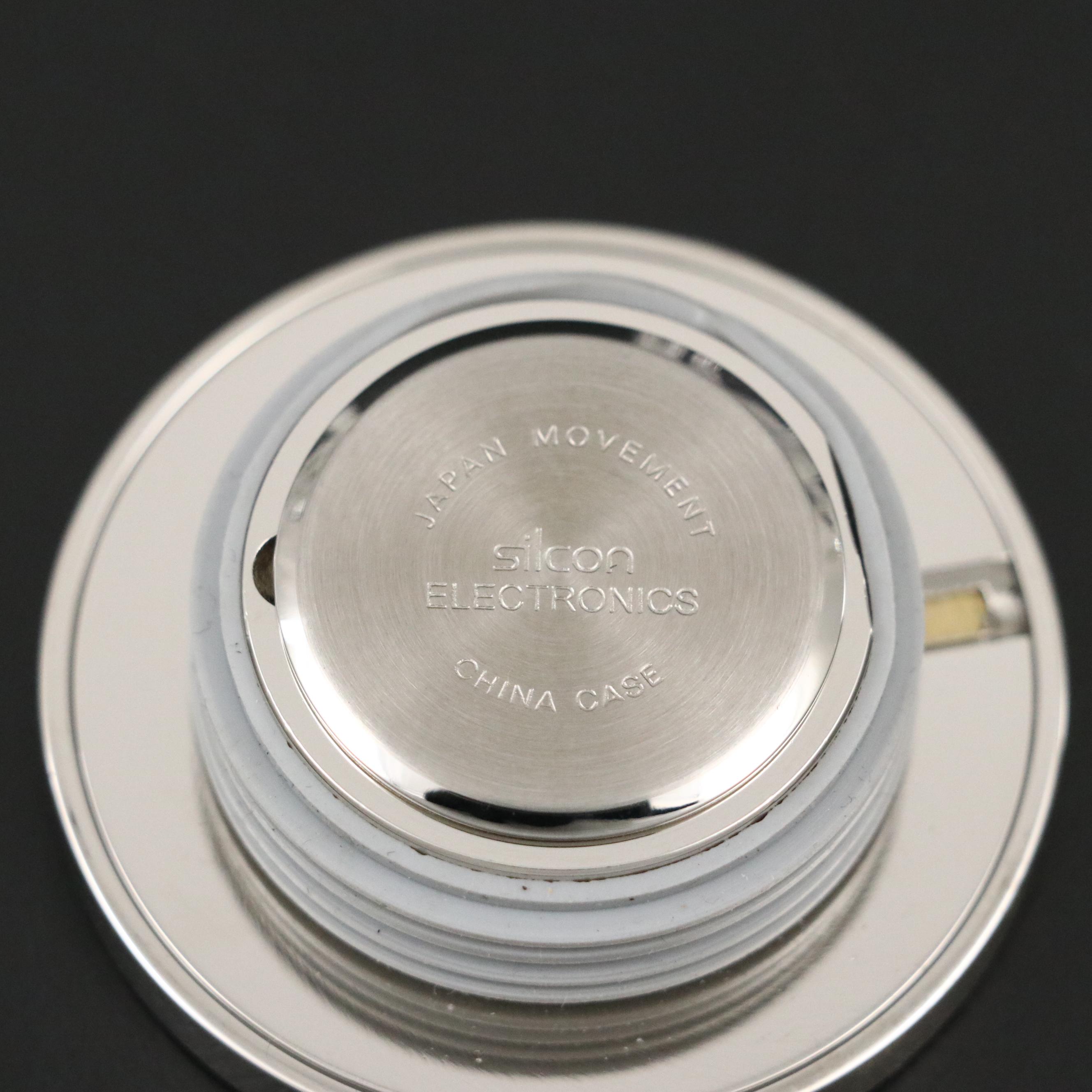 Simon Pearce "Woodbury" Glass Clock and Other Crystal Cube Votive Candlesticks