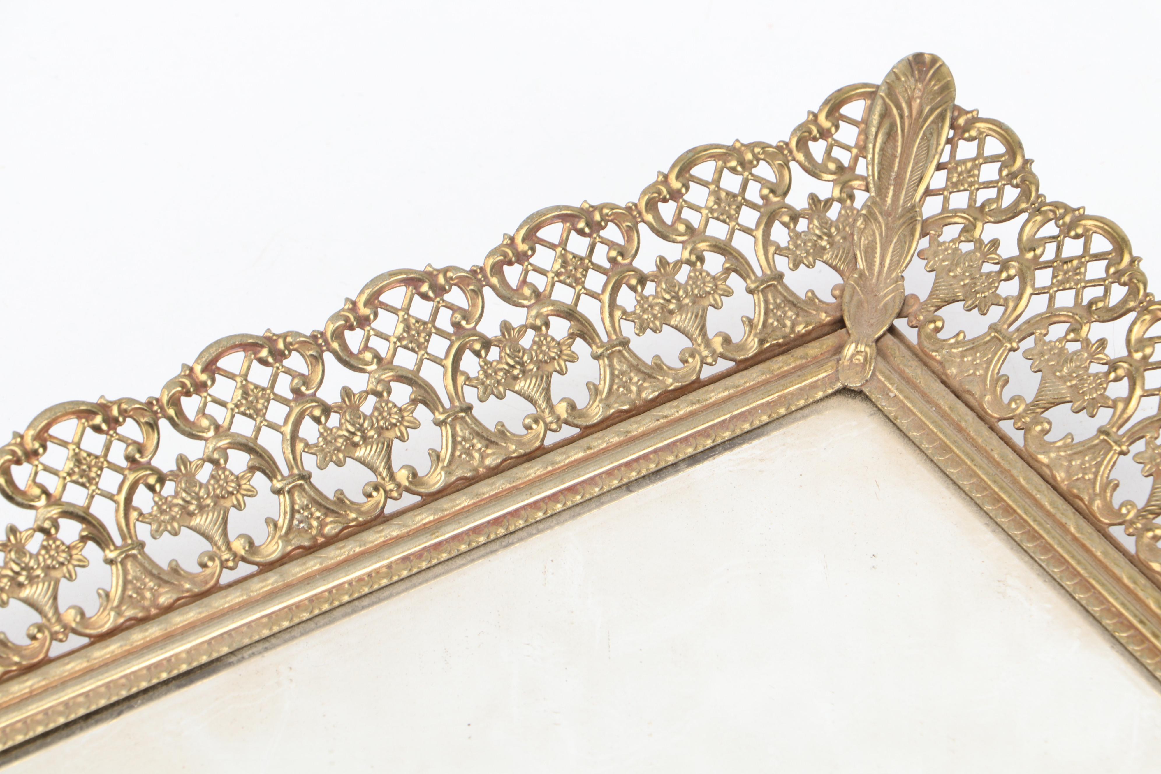 Reuge Lacquered Wood Music Box with Stainless Steel Two-Tiered Tray and More