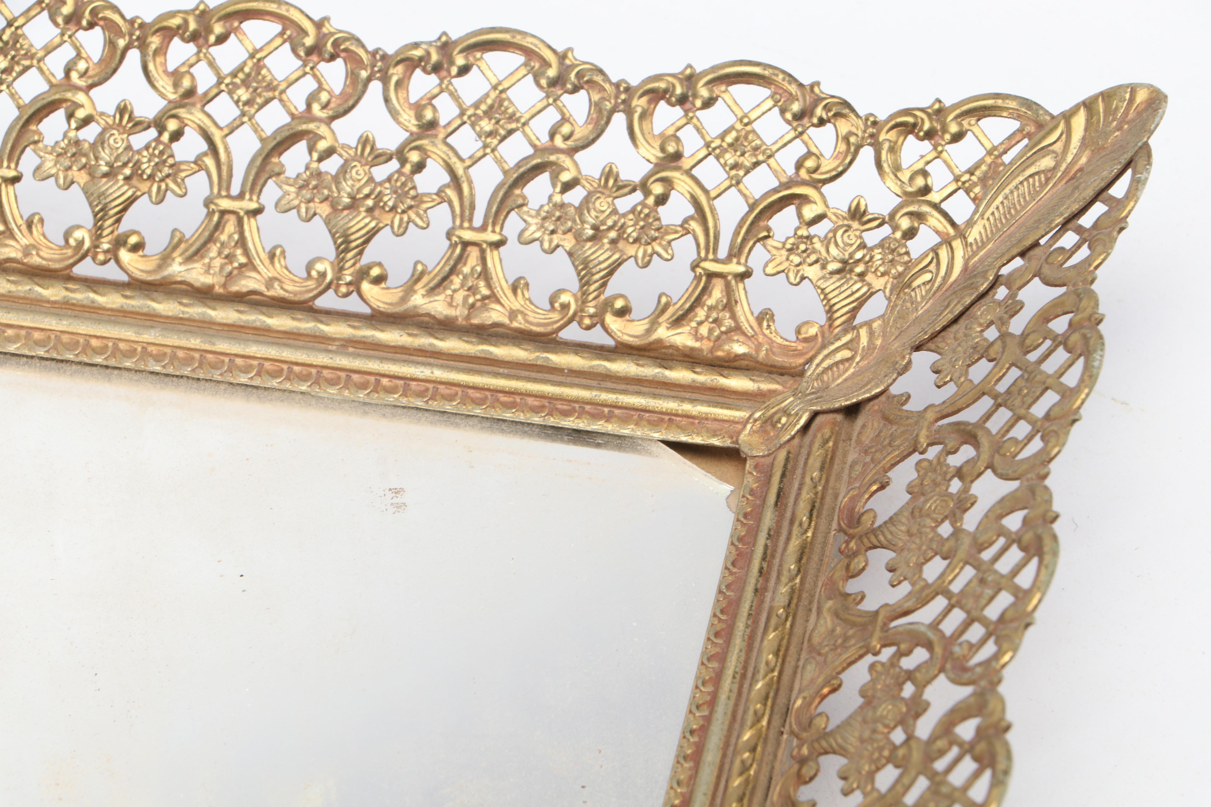 Reuge Lacquered Wood Music Box with Stainless Steel Two-Tiered Tray and More