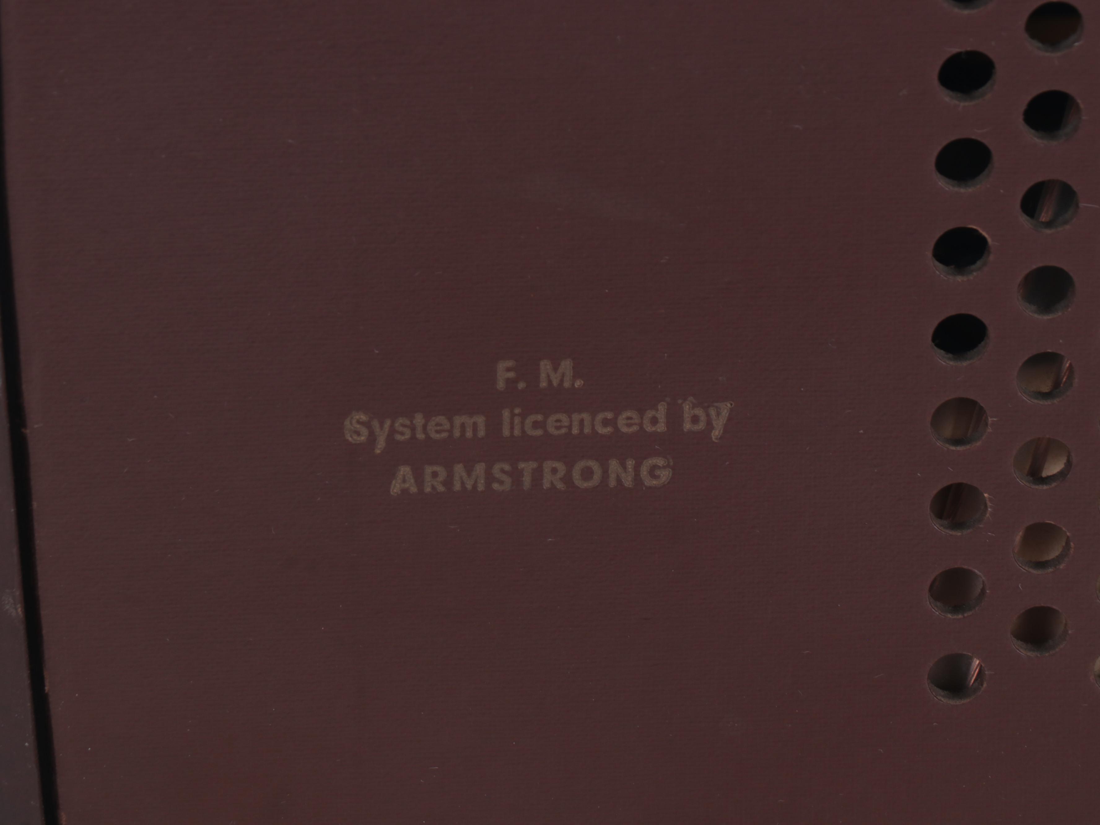 Telefunken "Gavotte" West German Export Tube Radio, 1960s