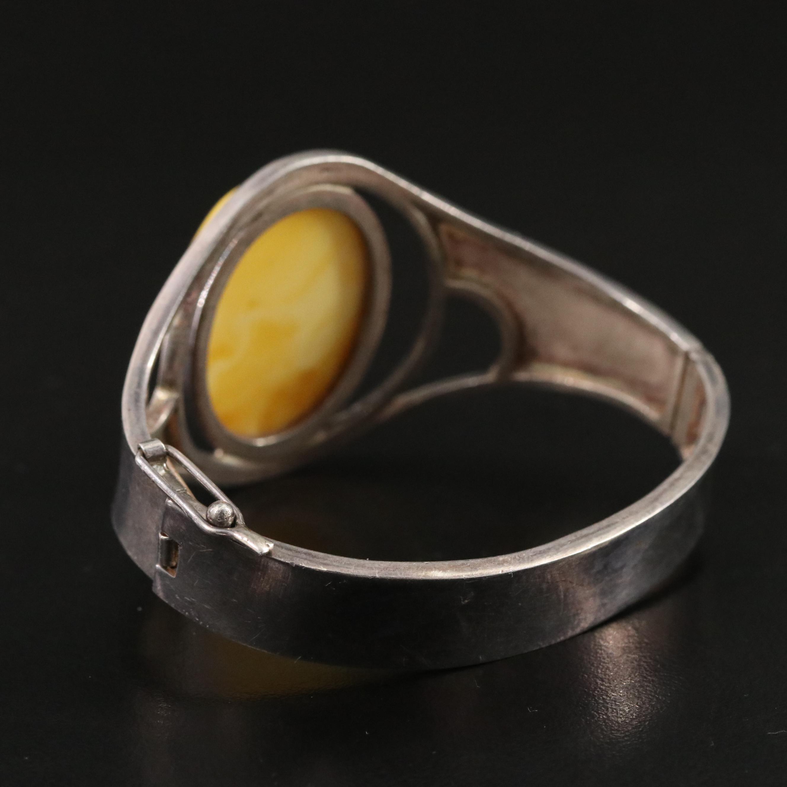 Sterling Amber Jewelry Featuring Mutton Fat