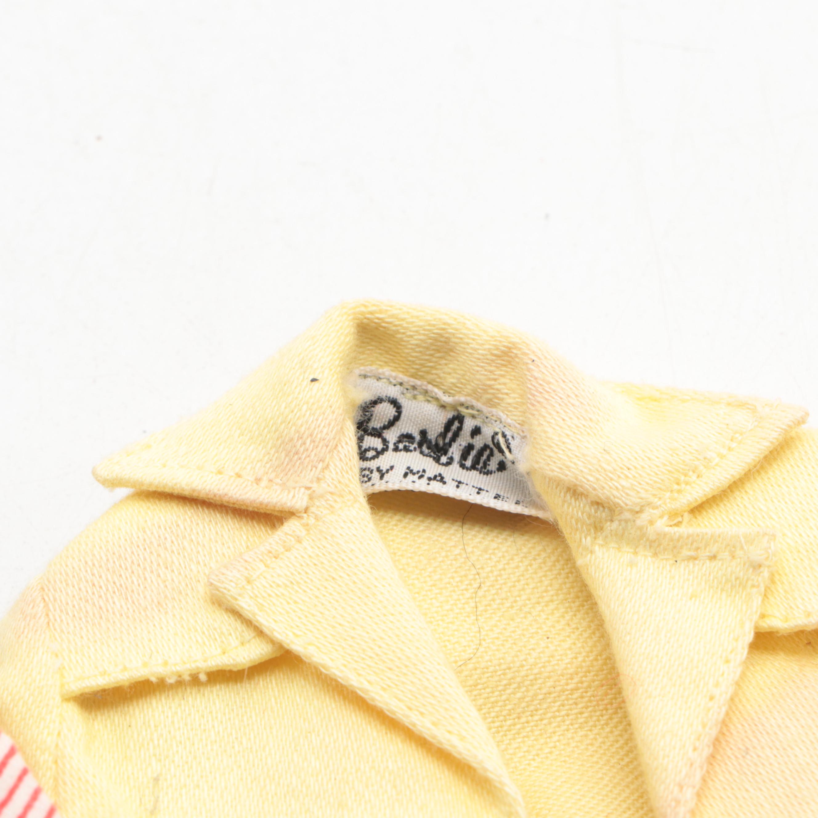 Mattel Barbie Doll with Clothes, Accessories and Case, Mid-20th Century