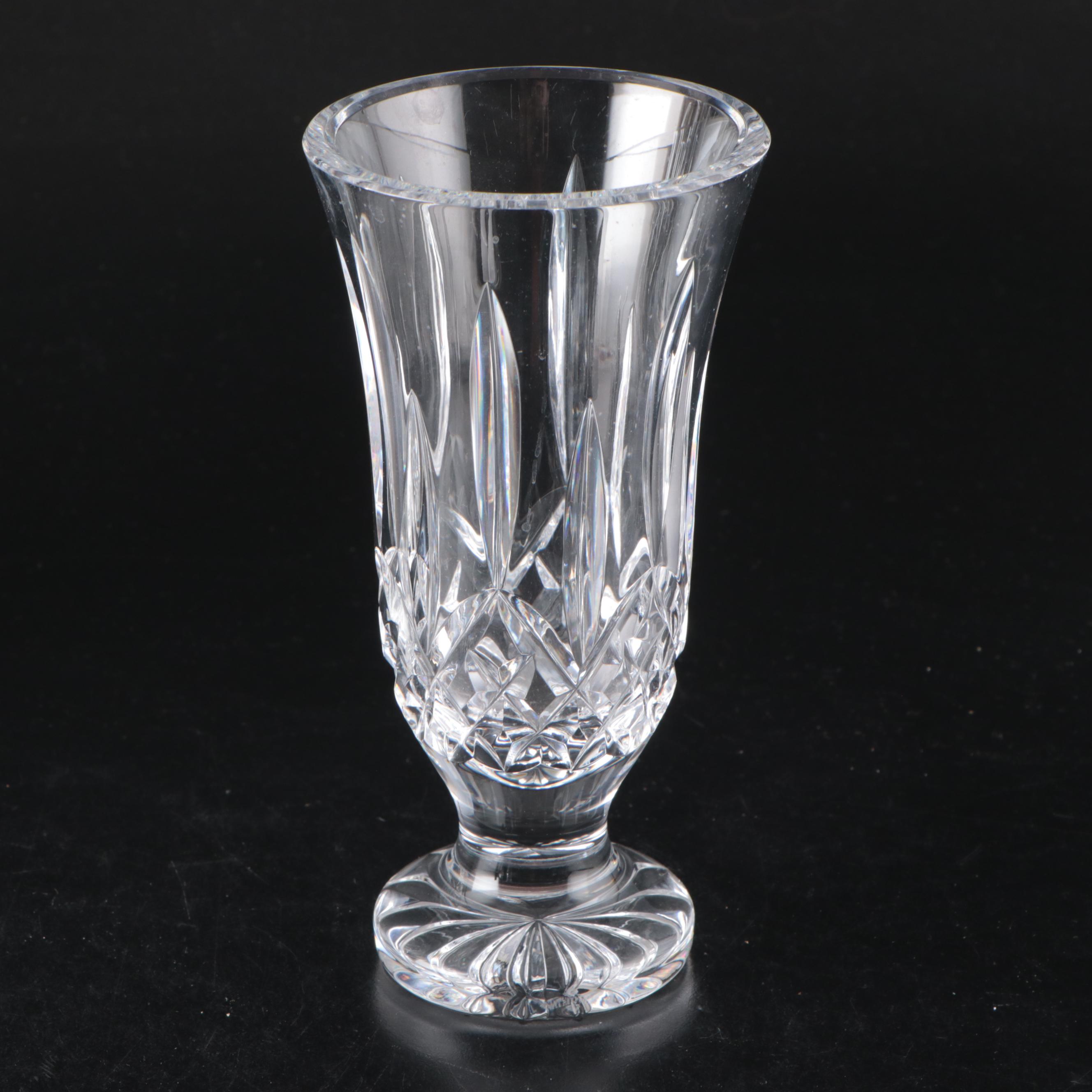 Waterford "Araglin" Crystal Flower Vase and Other Waterford Vases