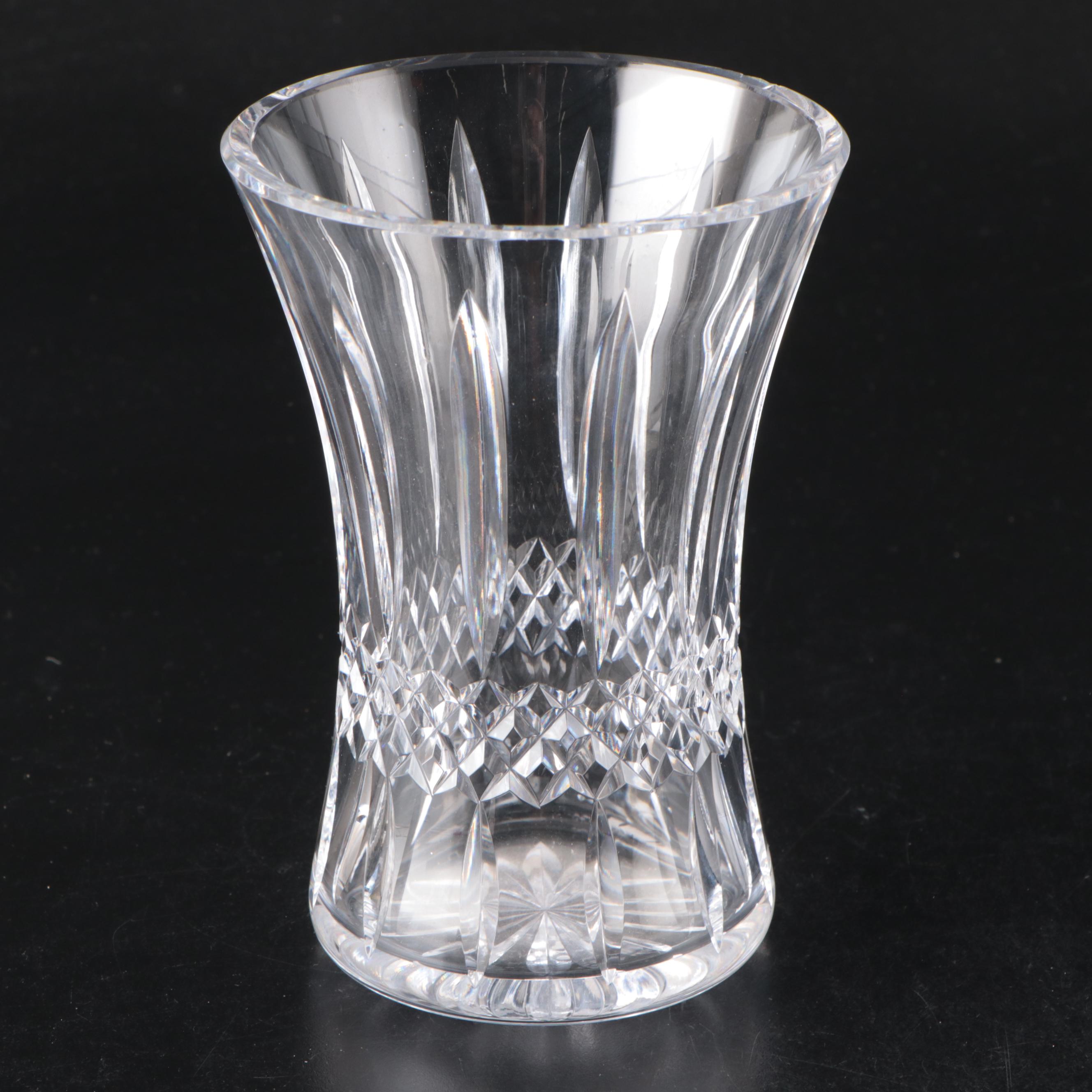 Waterford "Araglin" Crystal Flower Vase and Other Waterford Vases