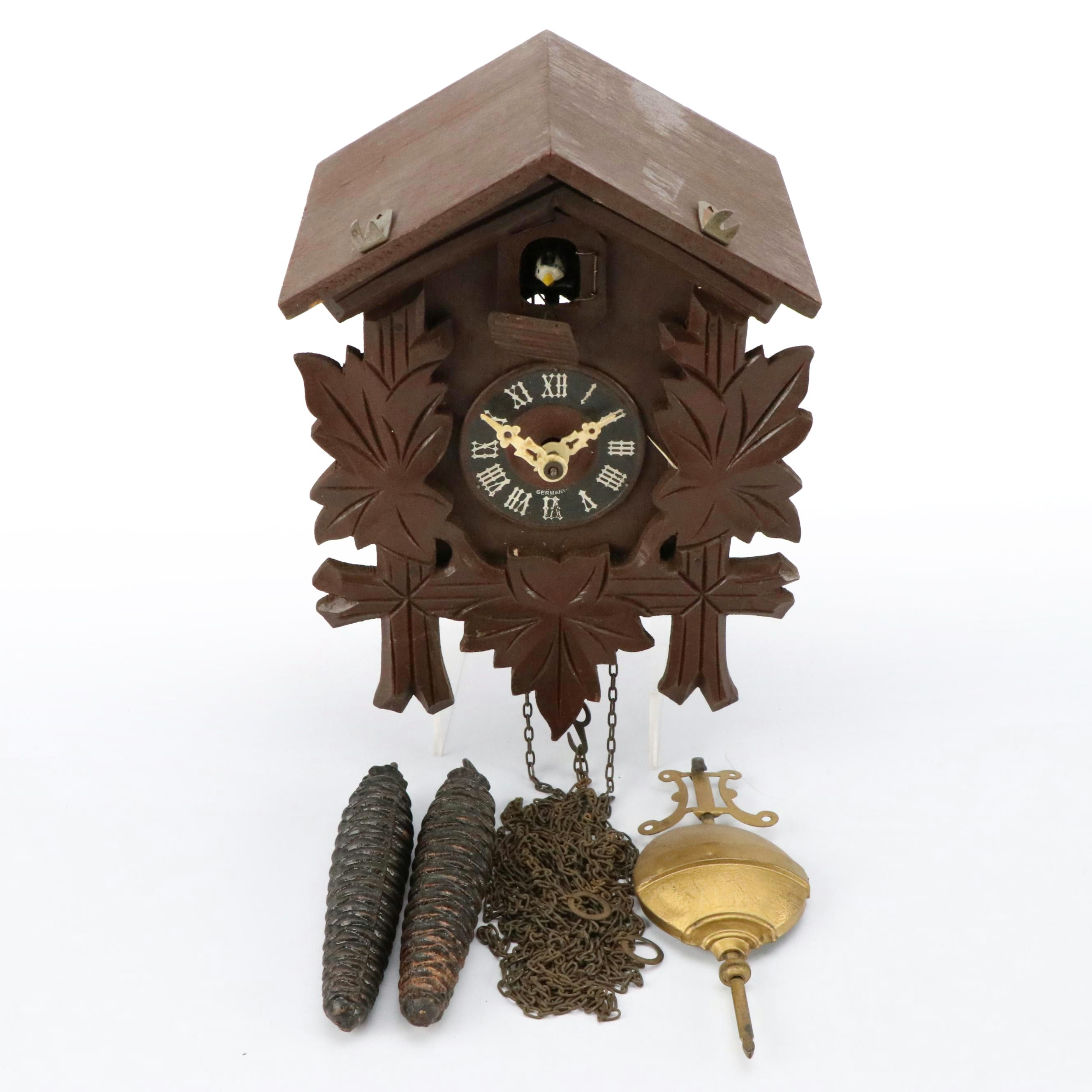 German Black Forest Style Cuckoo Clock