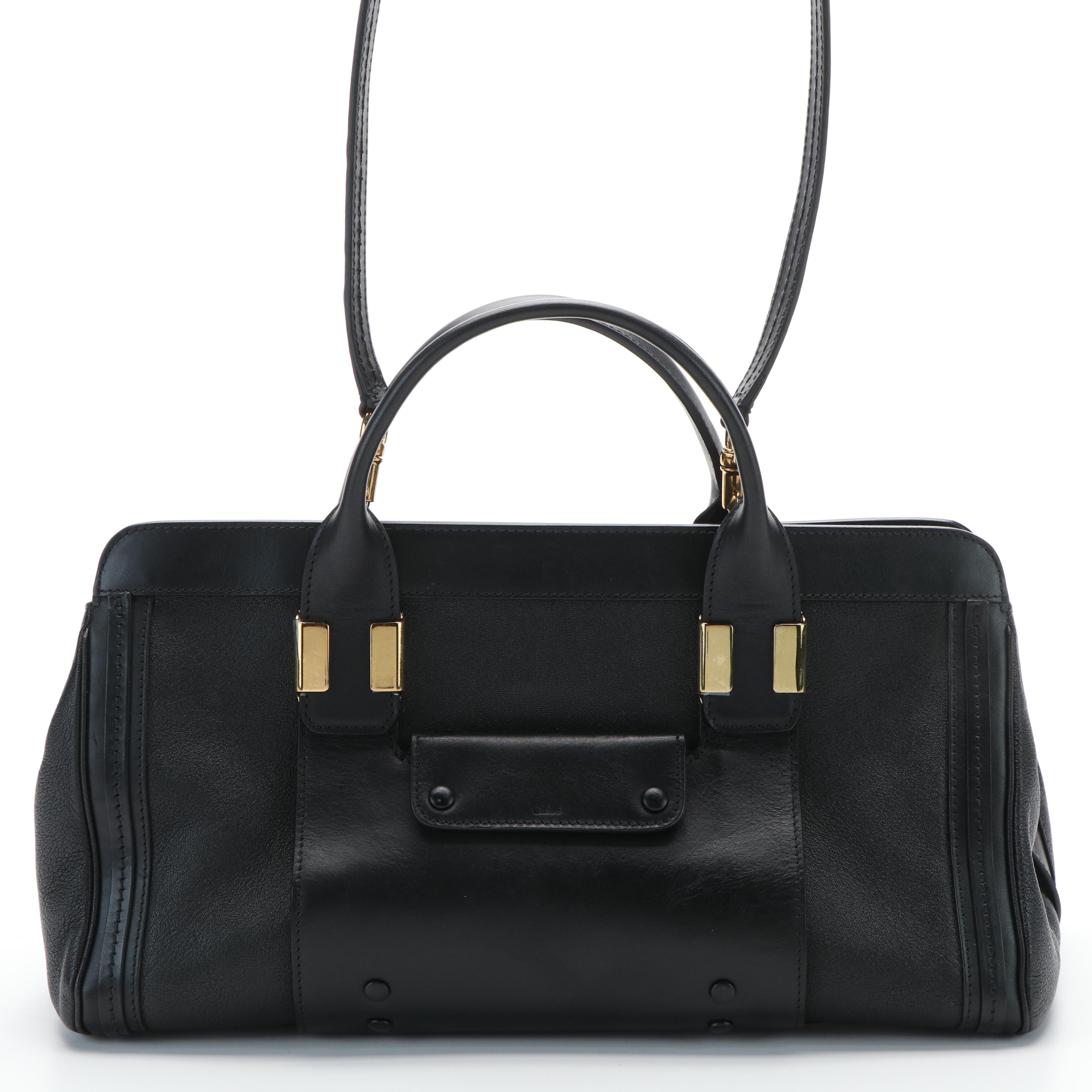 Chloe Leather Alice Handbag