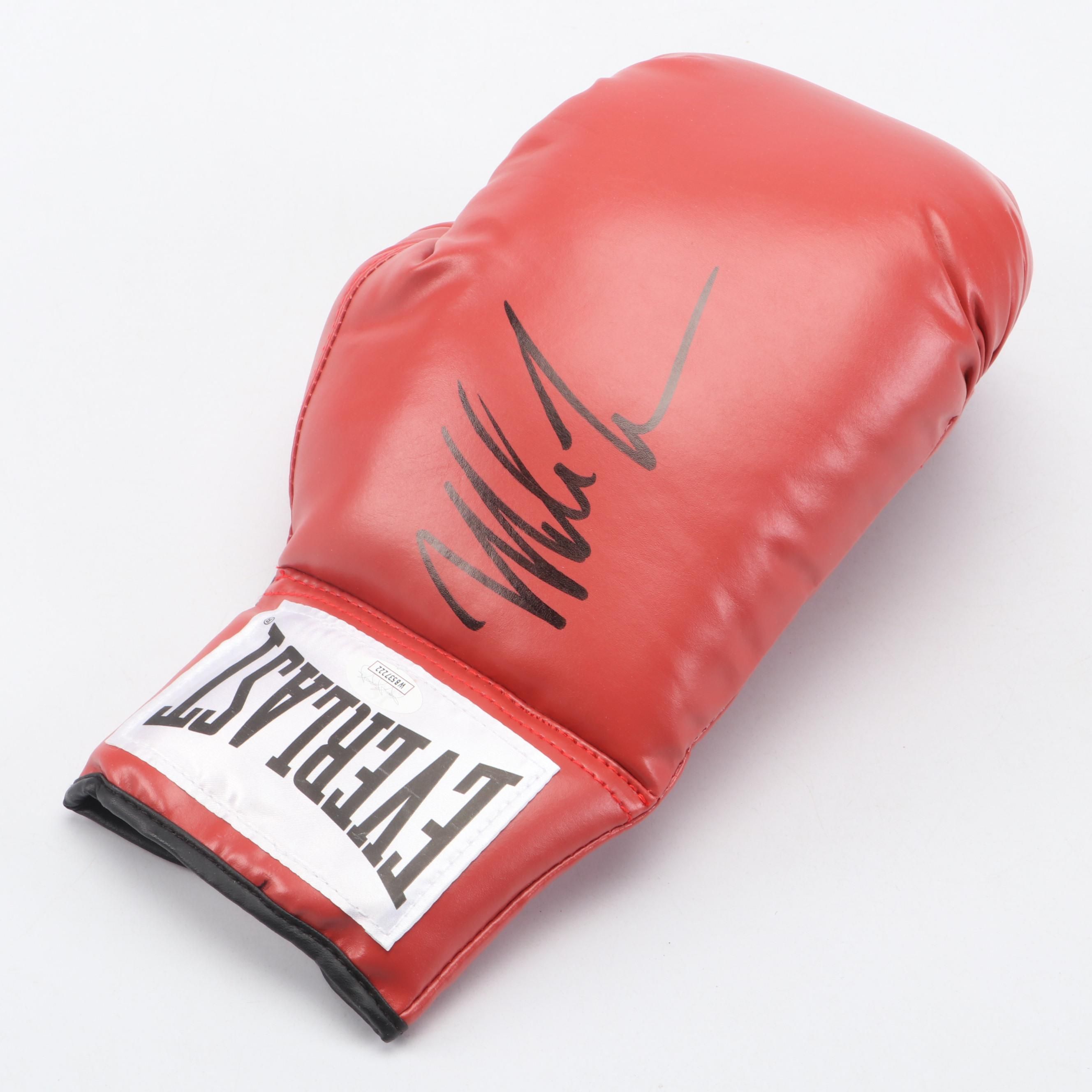Mike Tyson Signed Everlast Right-Handed Boxing Glove, JSA