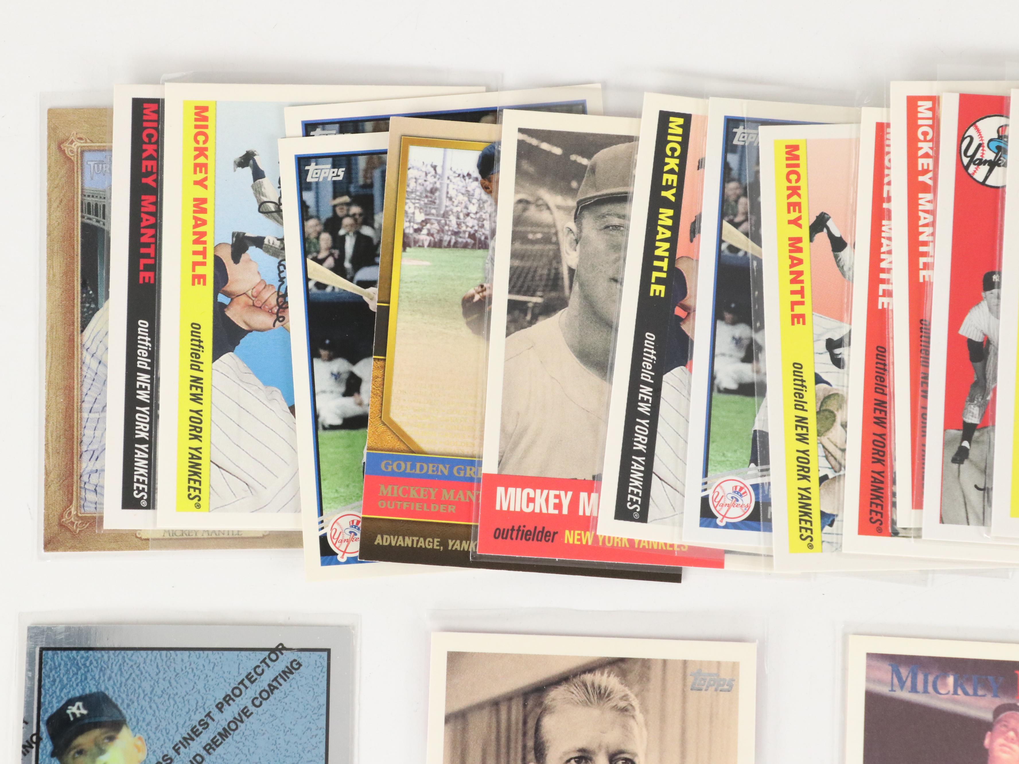 Topps Gypsy Queen and More Mickey Mantle Baseball Cards, 2000s–2010s
