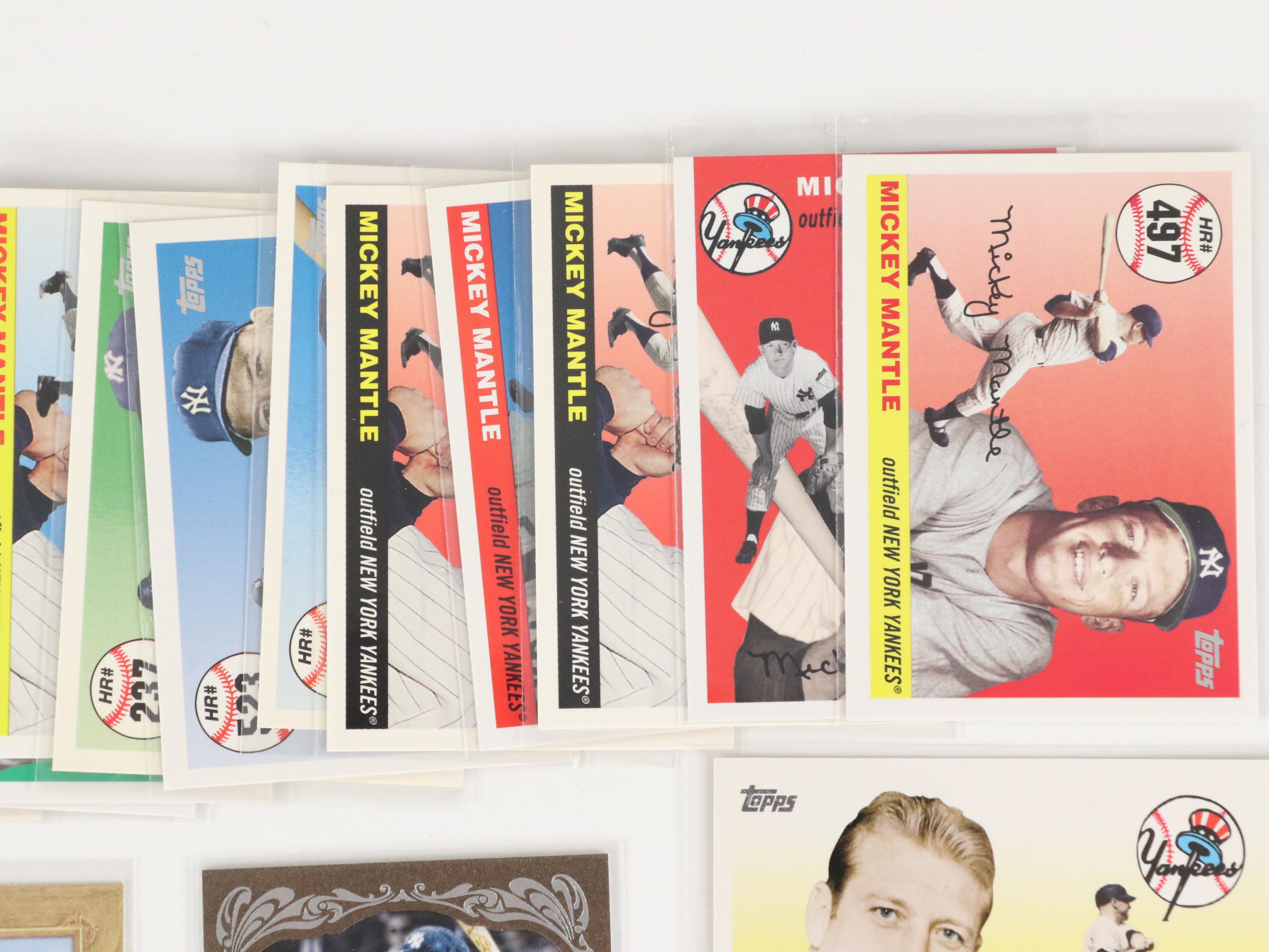 Topps Gypsy Queen and More Mickey Mantle Baseball Cards, 2000s–2010s