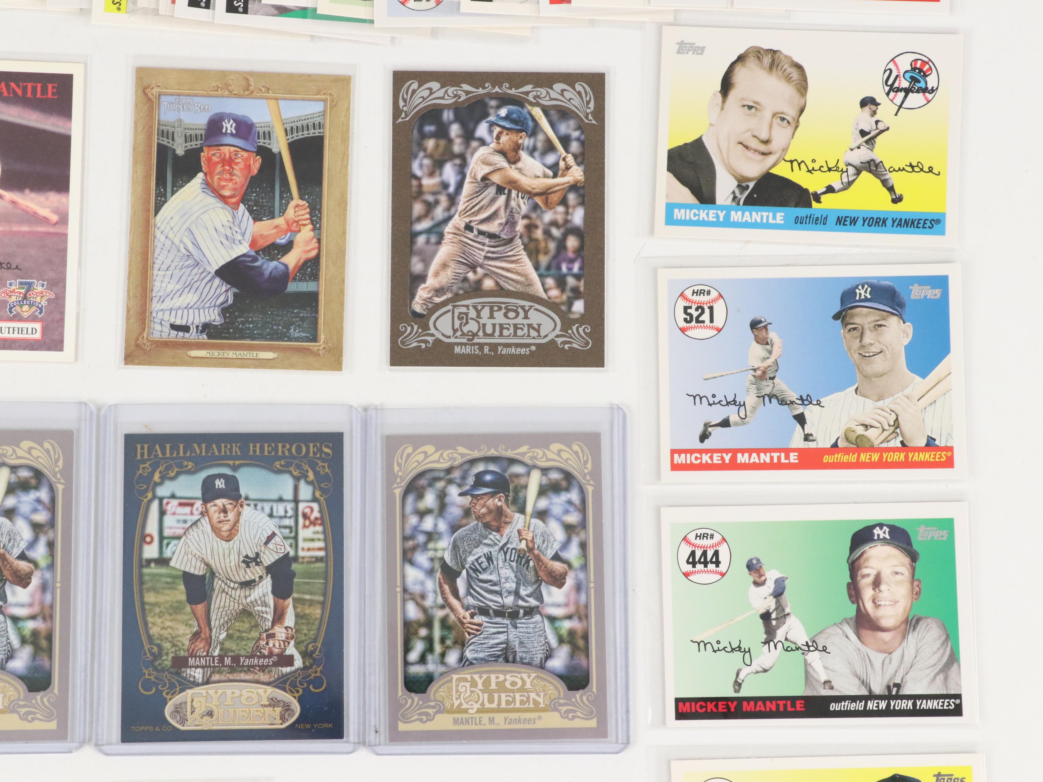 Topps Gypsy Queen and More Mickey Mantle Baseball Cards, 2000s–2010s