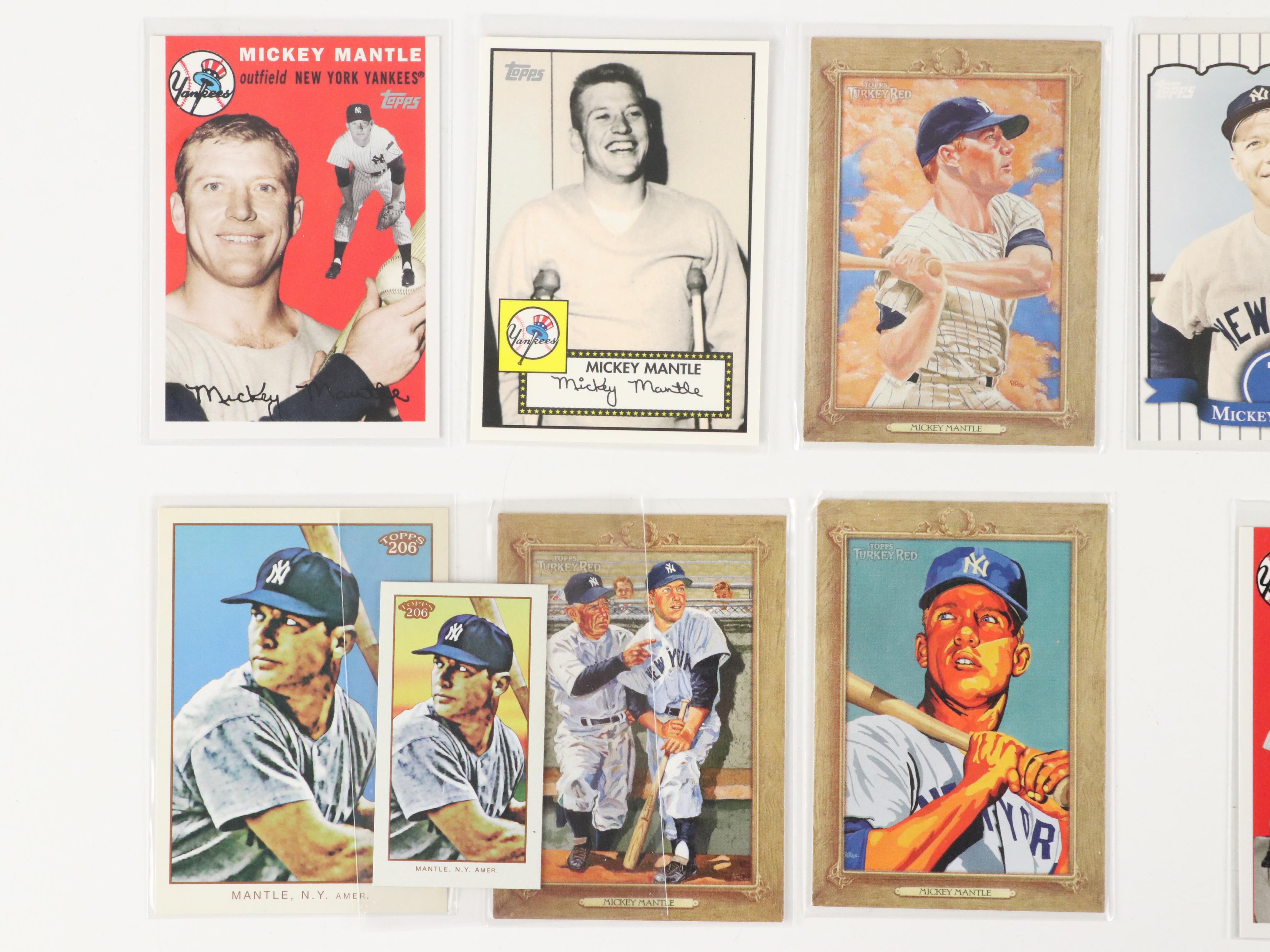 Topps Gypsy Queen and More Mickey Mantle Baseball Cards, 2000s–2010s