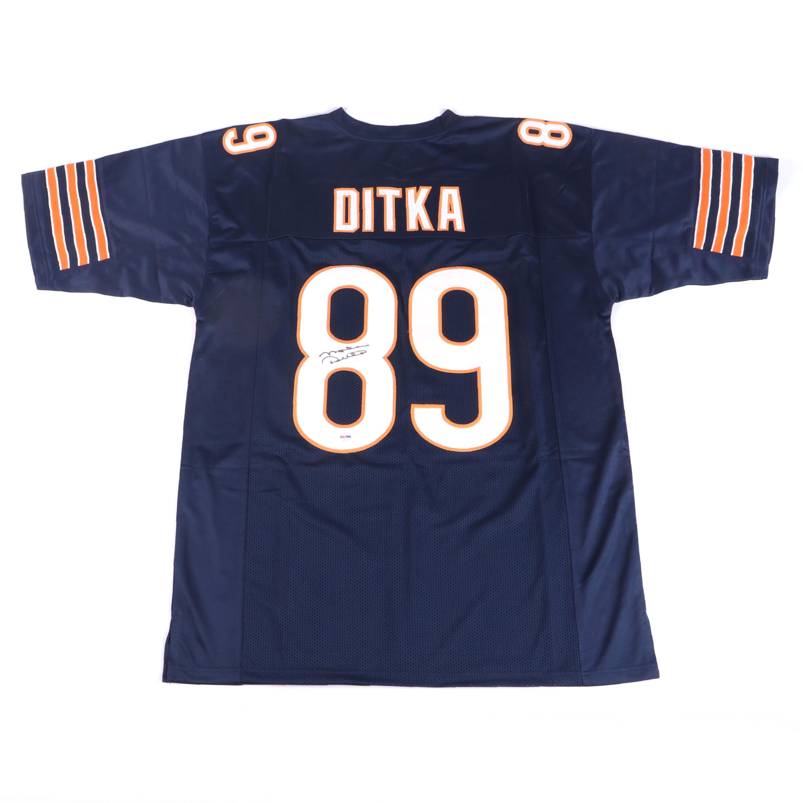 Mike Ditka Signed Chicago Bears Football Jersey, PSA/DNA