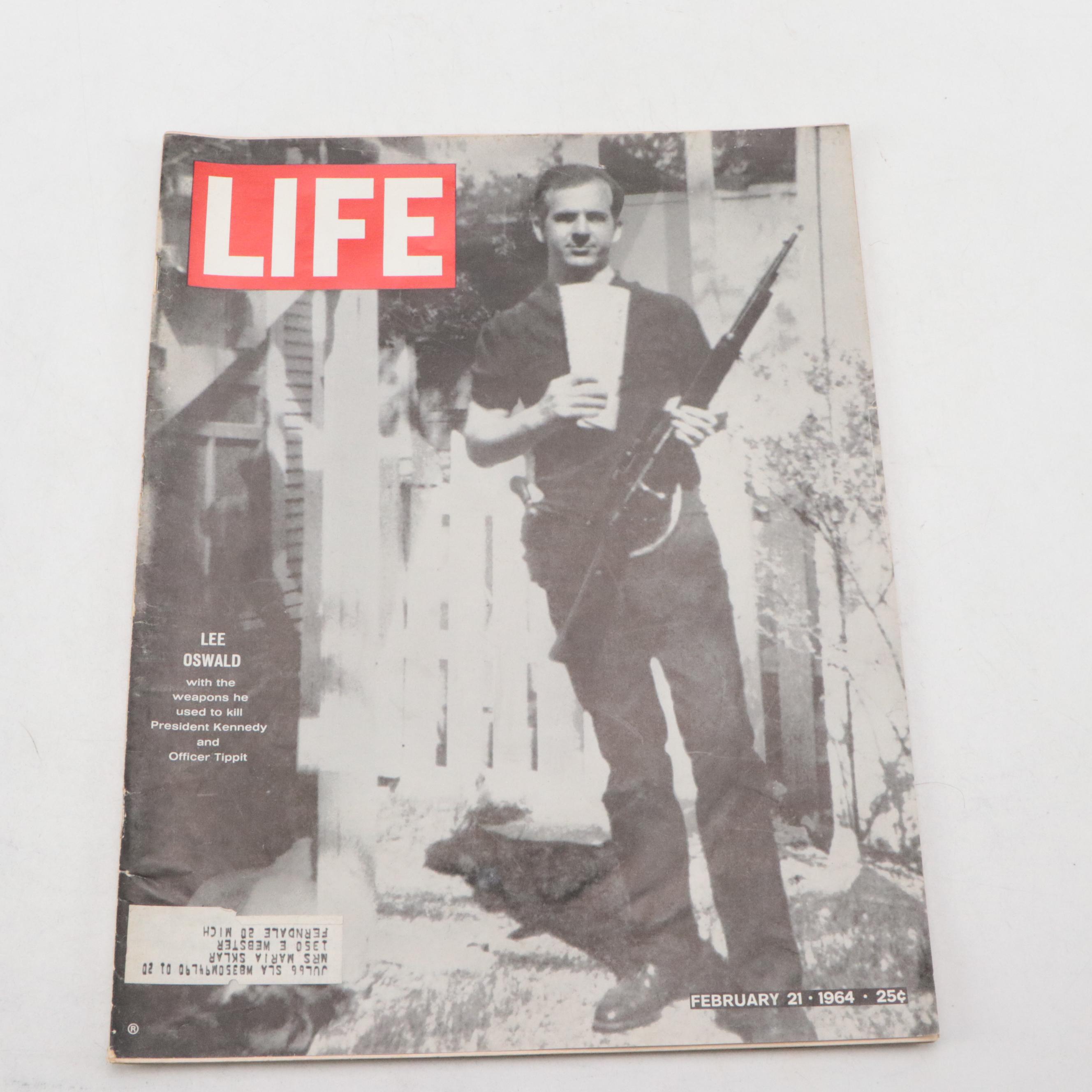 "LIFE," "LOOK," "Saturday Evening Post" Magazines Featuring Ted Kennedy and More